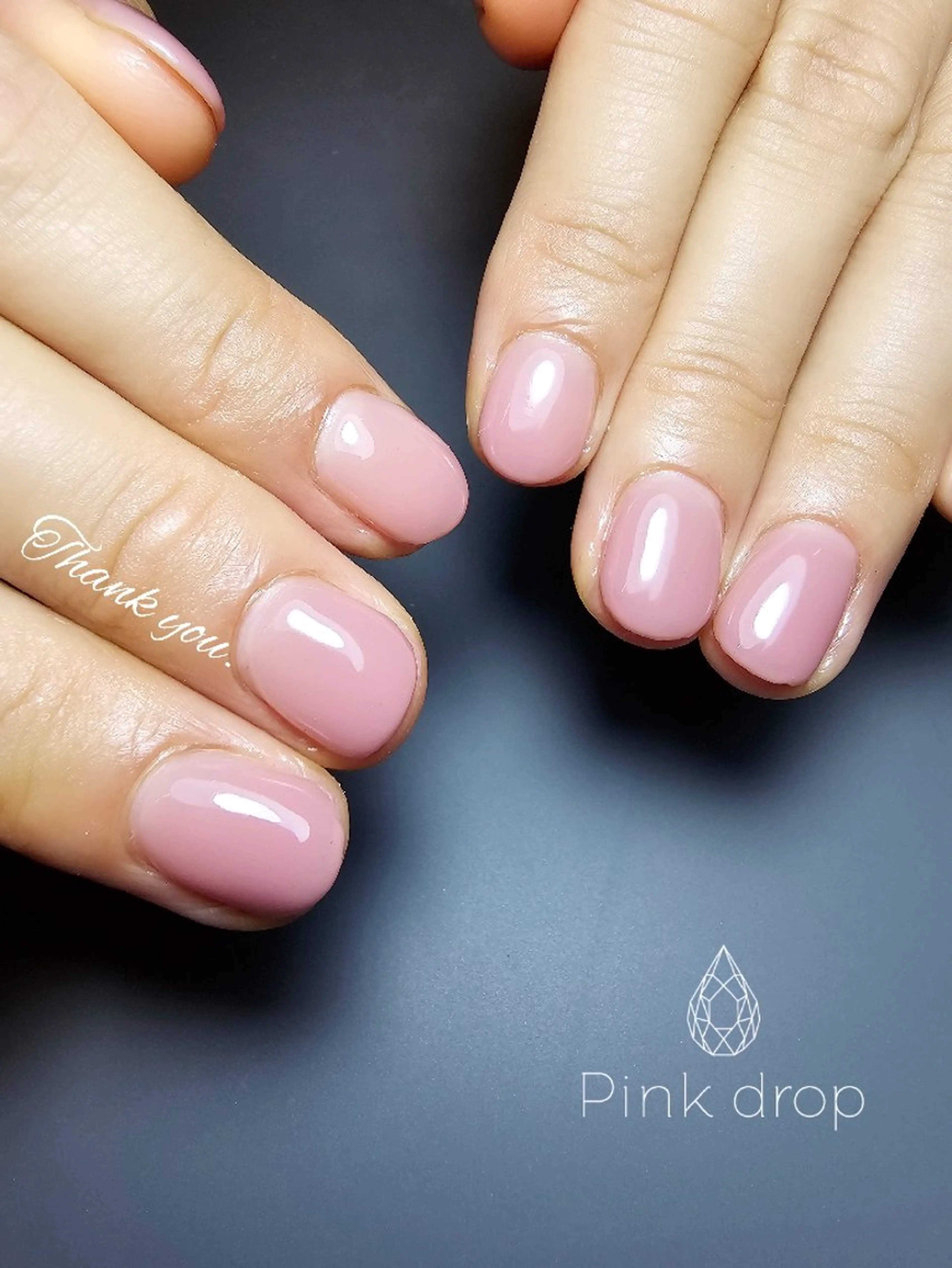 ネイル ワンカラーネイル pinkdrop _sanaeのネイルデザイン