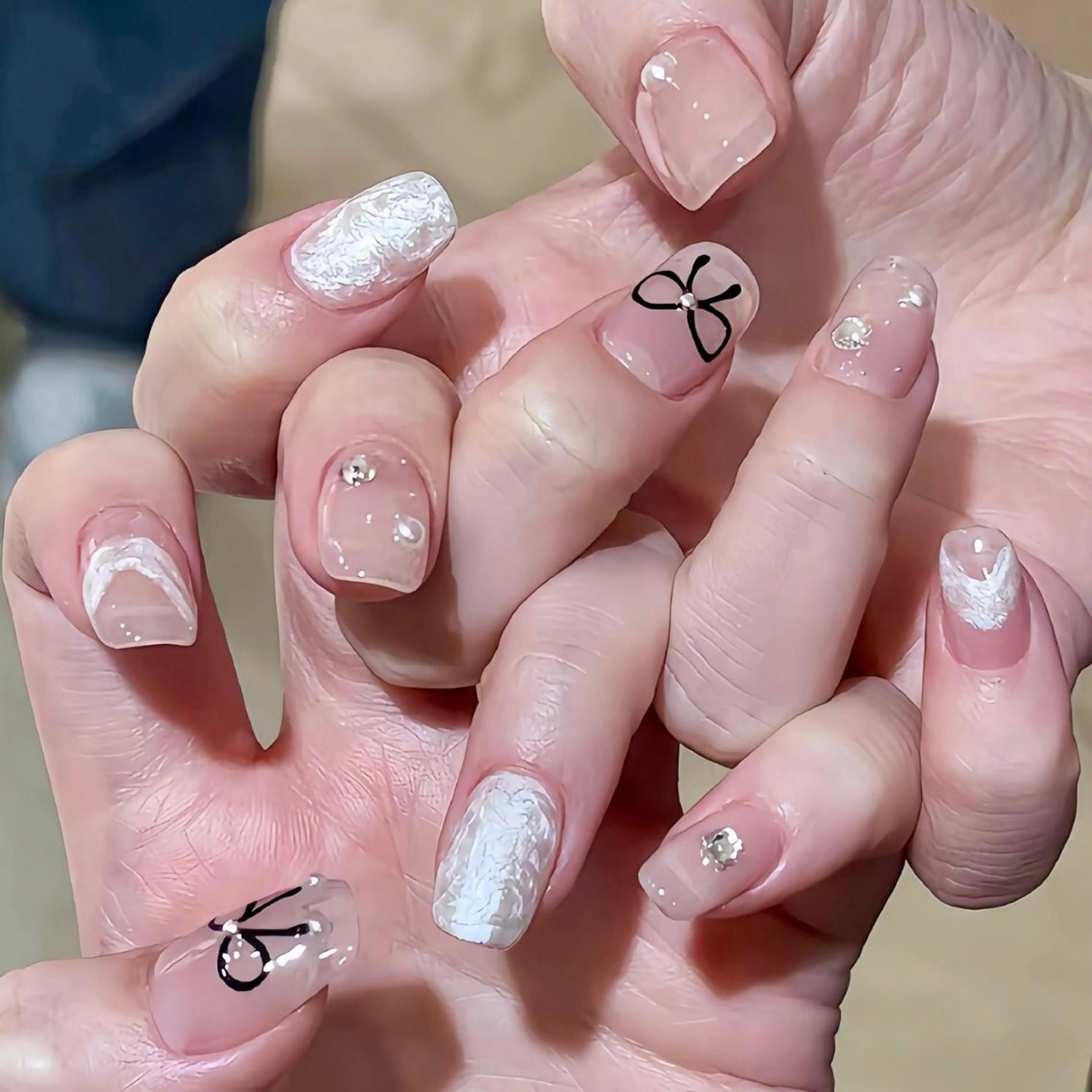 ネイル ハンドネイル By moonネイル 🌷ワンホン/韓国風のネイルデザイン