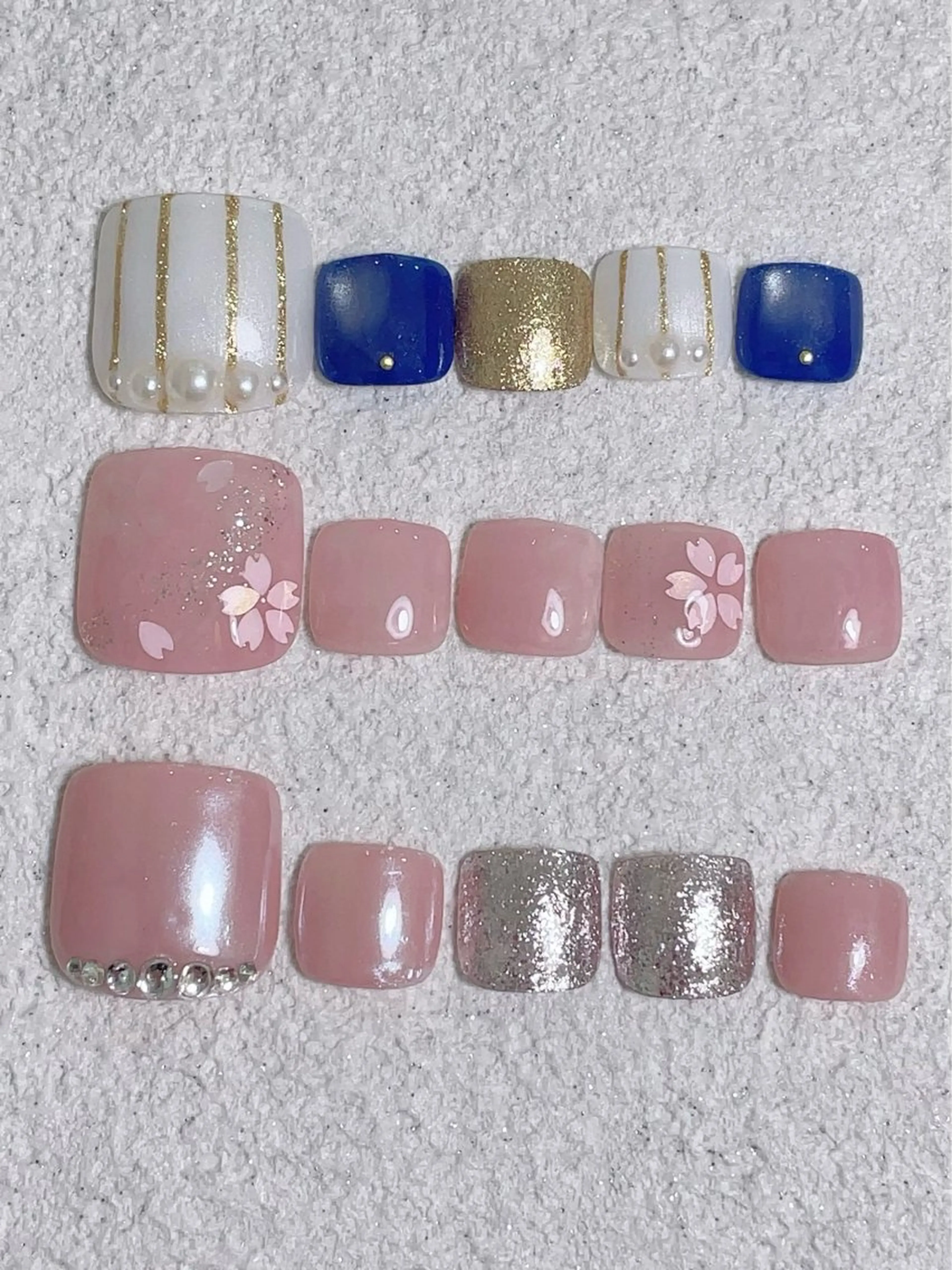 Jrネイリスト【フット】定額デザイン通常7,700円→6,600の写真