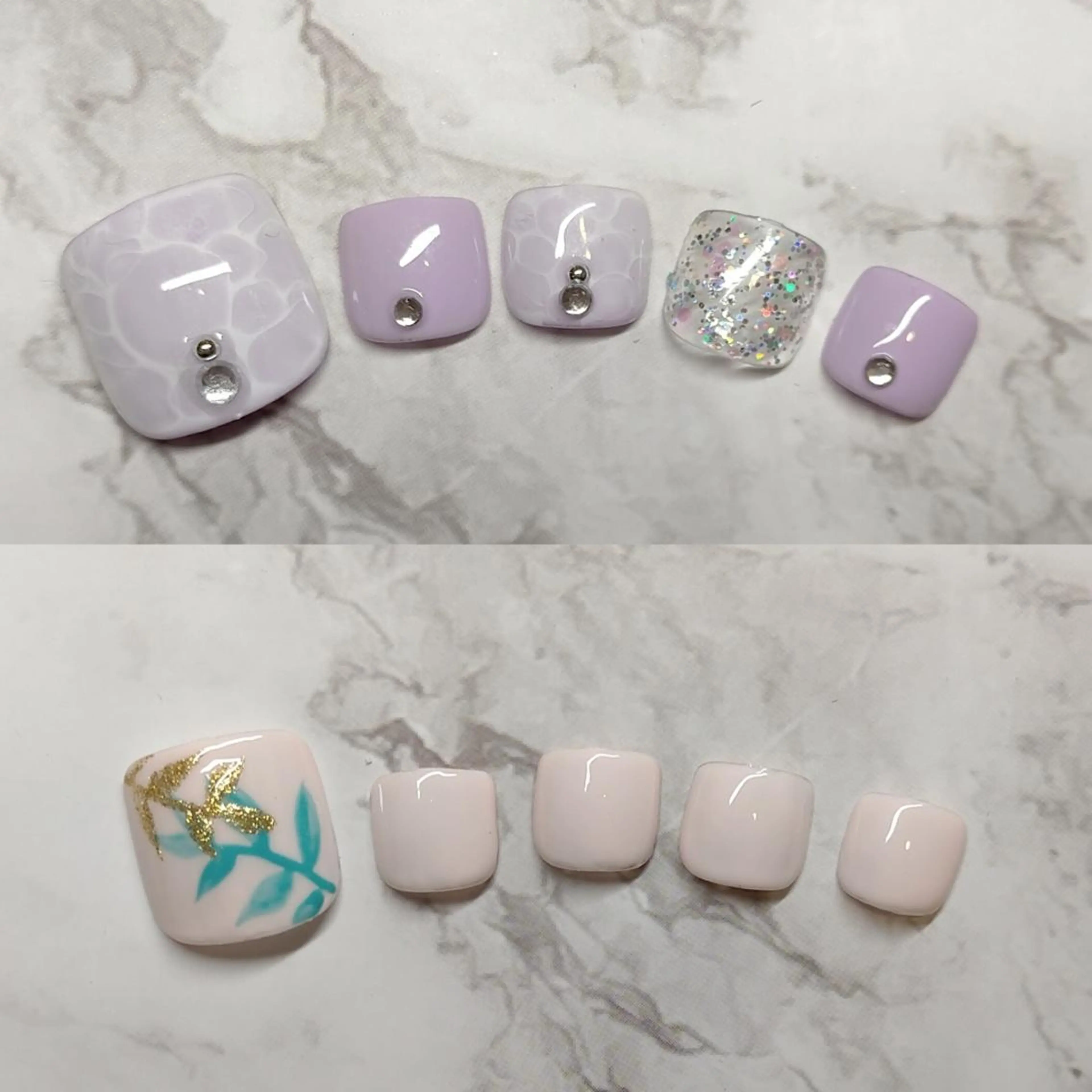 ネイル フットネイル 吉澤 友恵のネイルデザイン