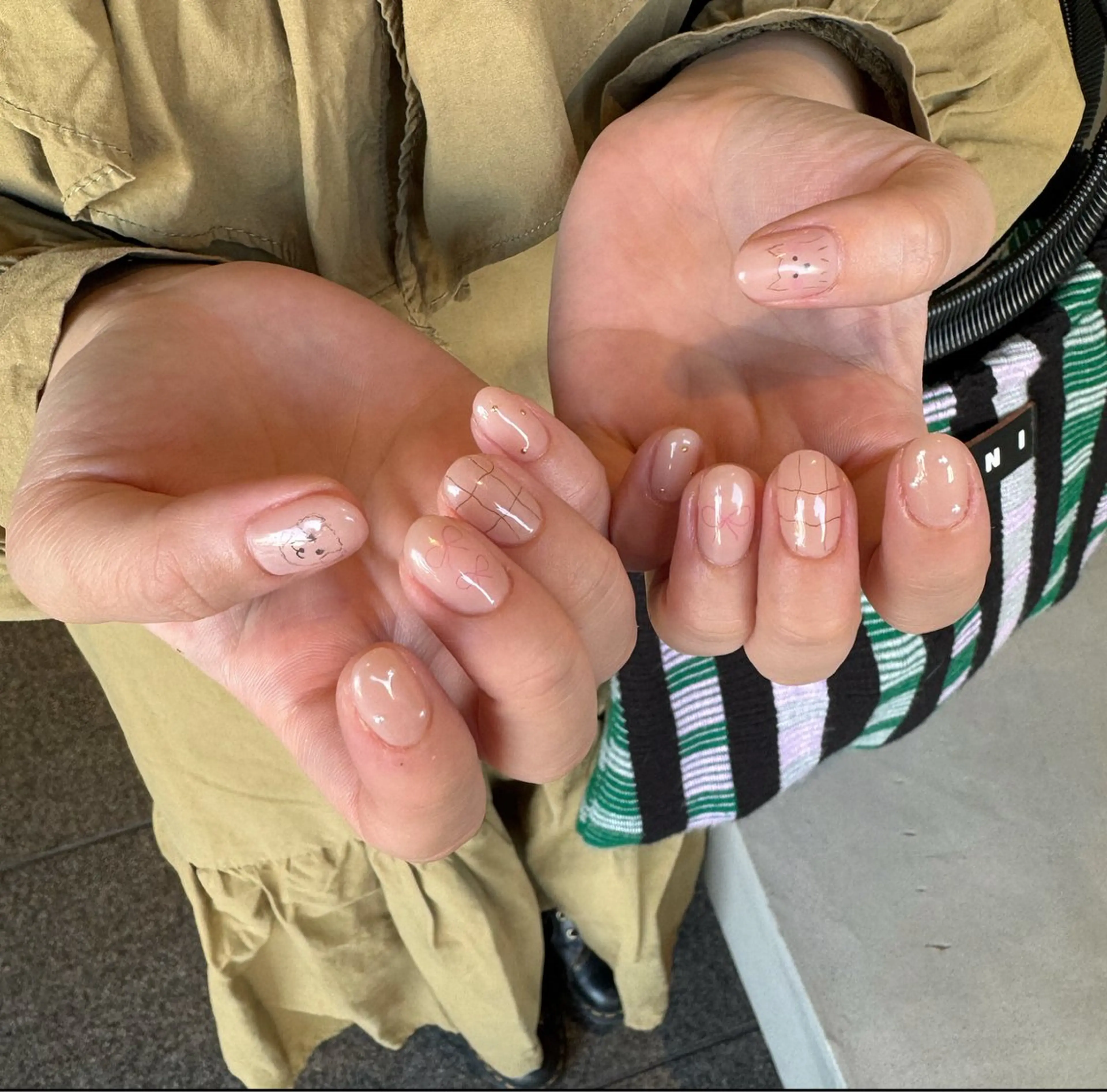 ネイル にしぐち はるかのネイルデザイン