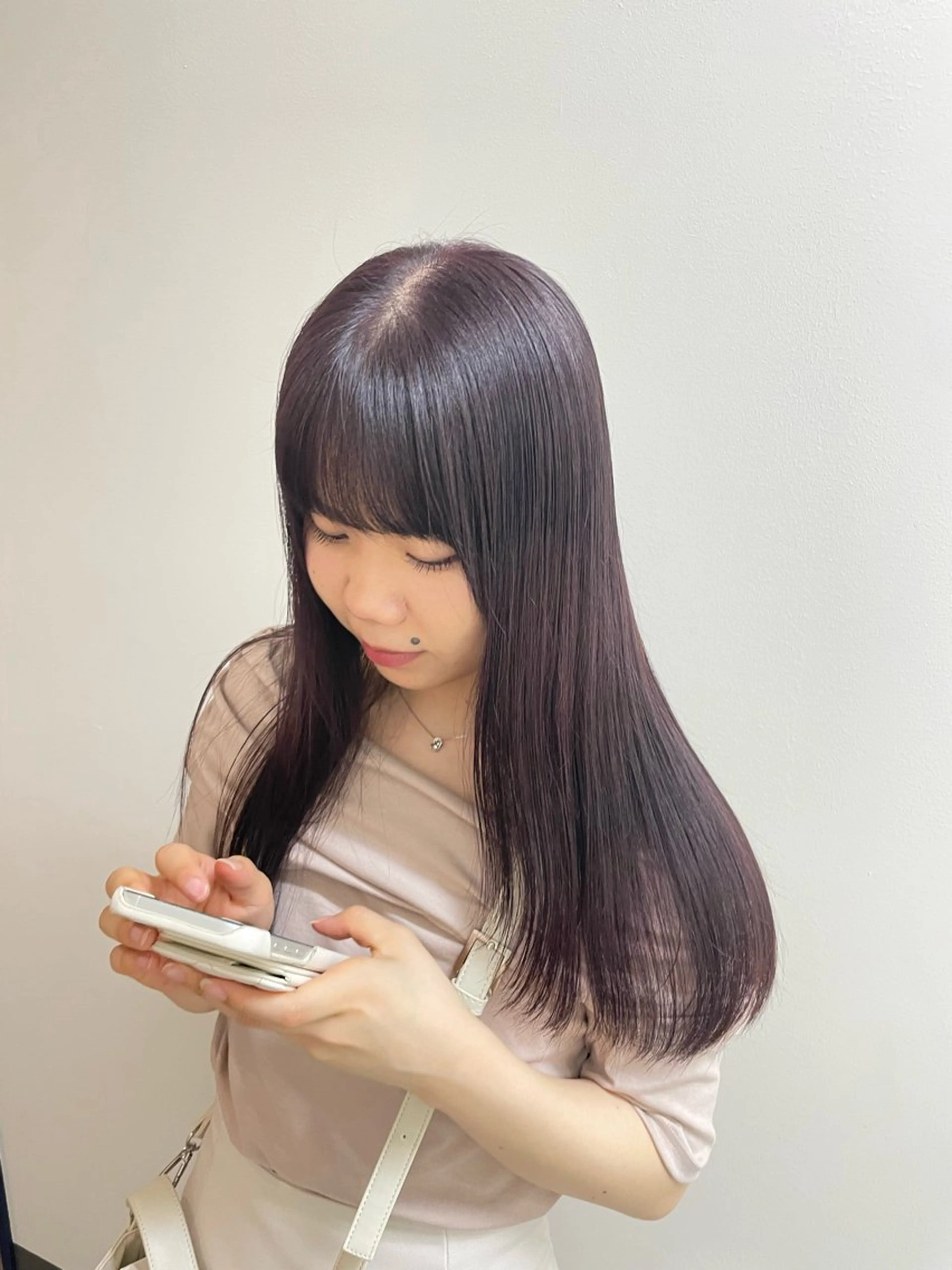 ロング カラー パープルカラー ...alley所属・❄️透明感カラー / ハイトーン❄️WAOのヘアスタイル