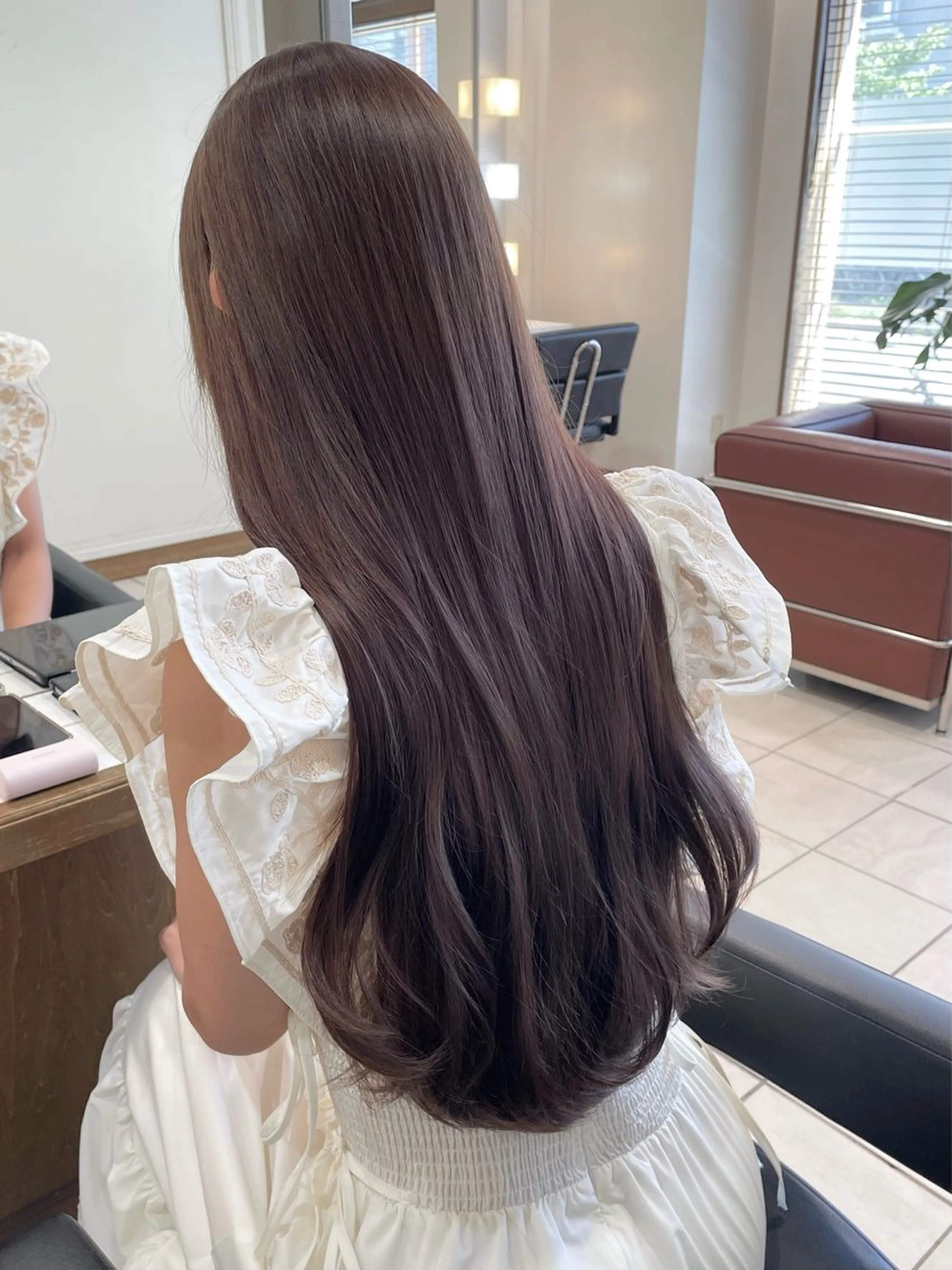 似合わせカット✂️透明感カラー🤎潤つやトリートメントの写真