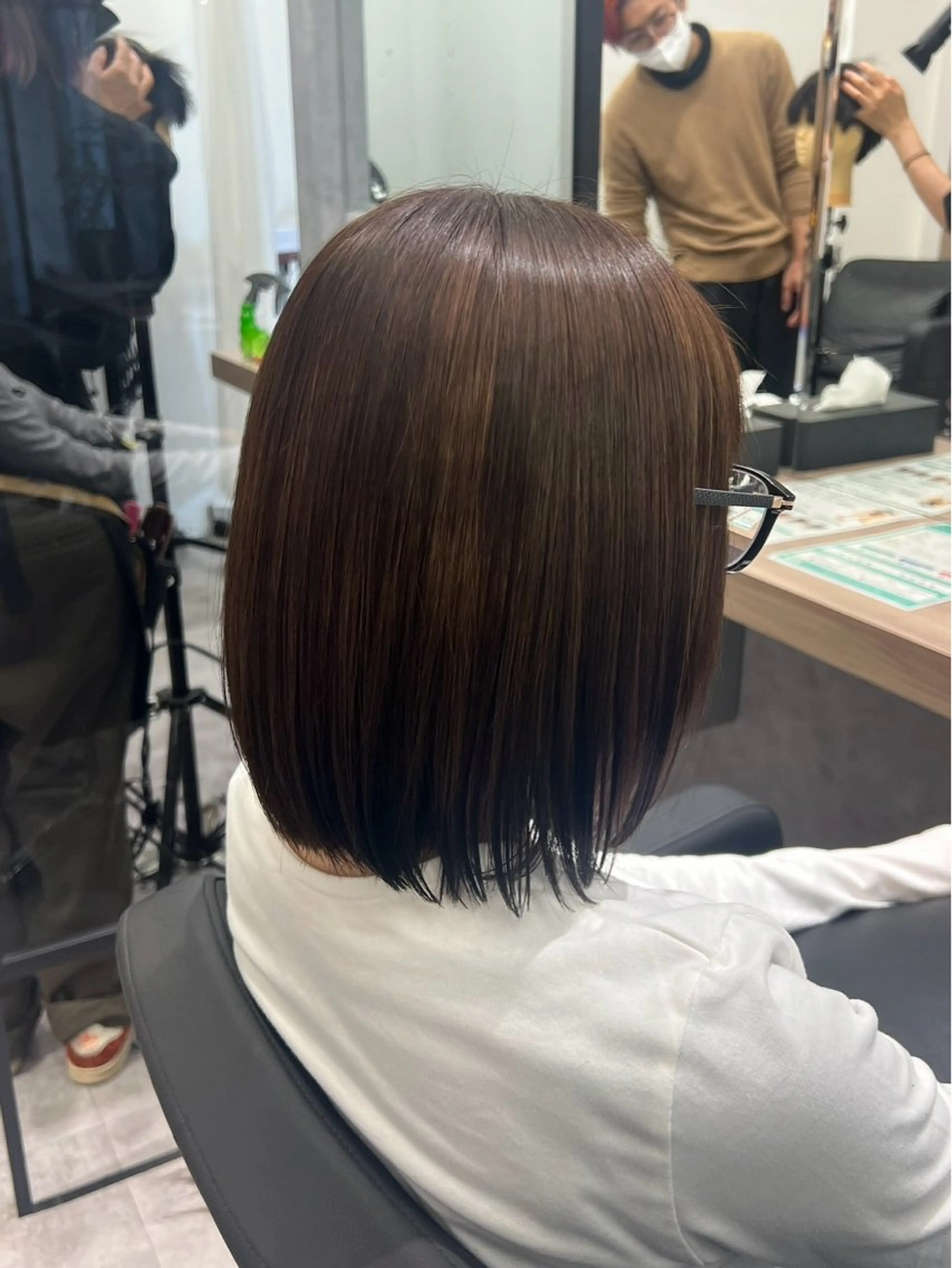 カット✂︎➕ブローセットの写真