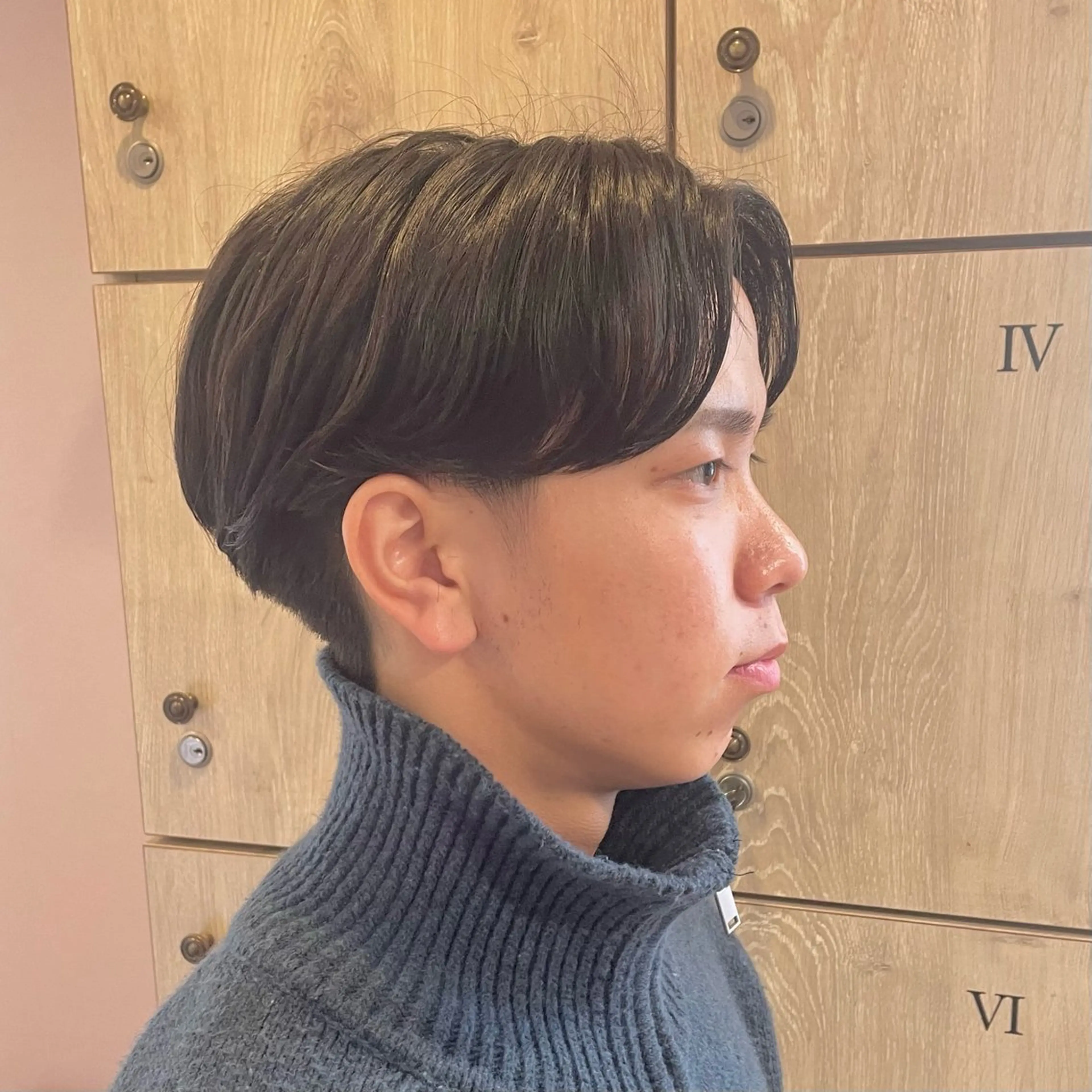 メンズ カット パーマ 夏向/ハイトーン /パーマのヘアスタイル