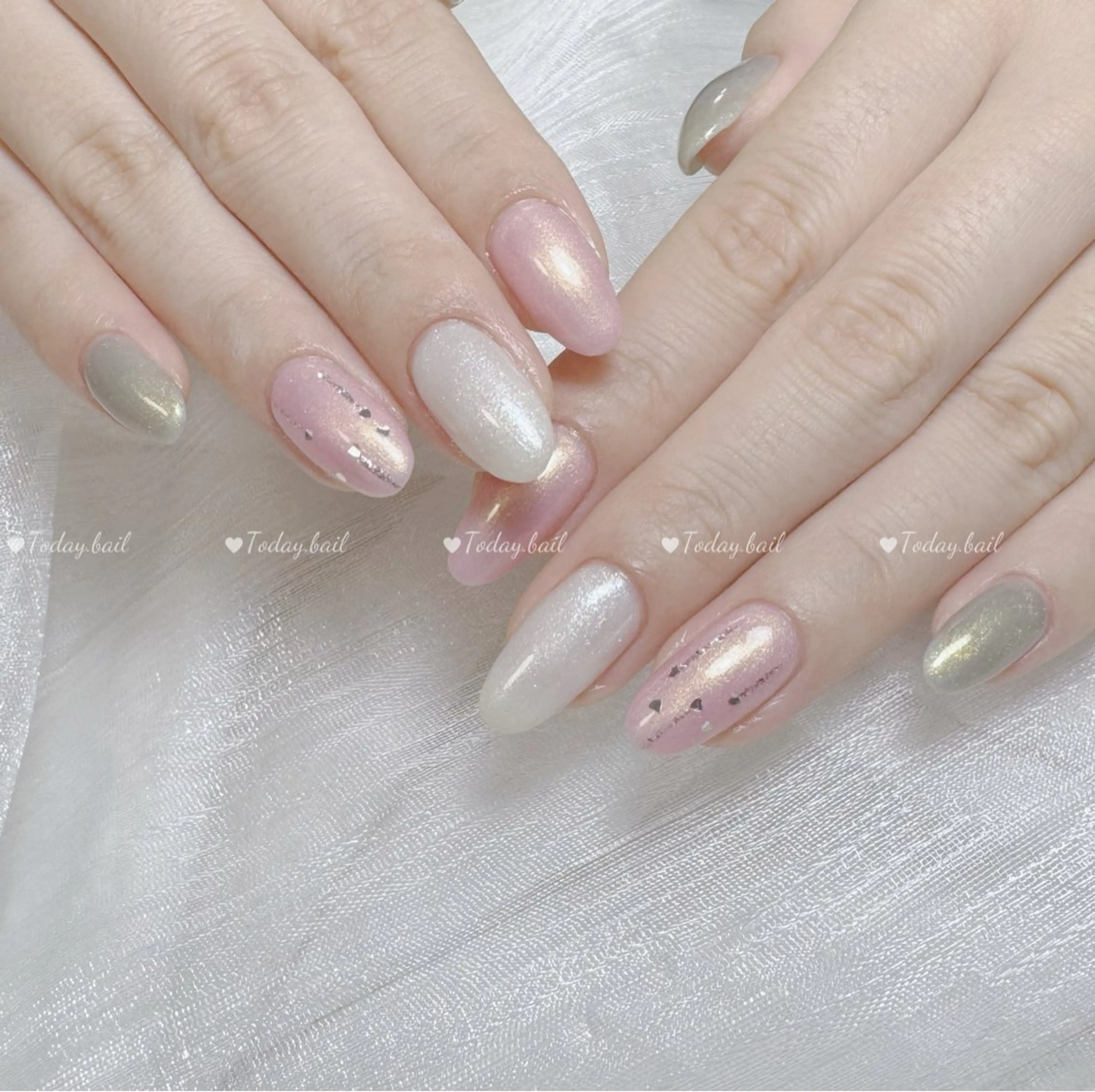 ネイル ハンドネイル 🎀Today nail💅のネイルデザイン