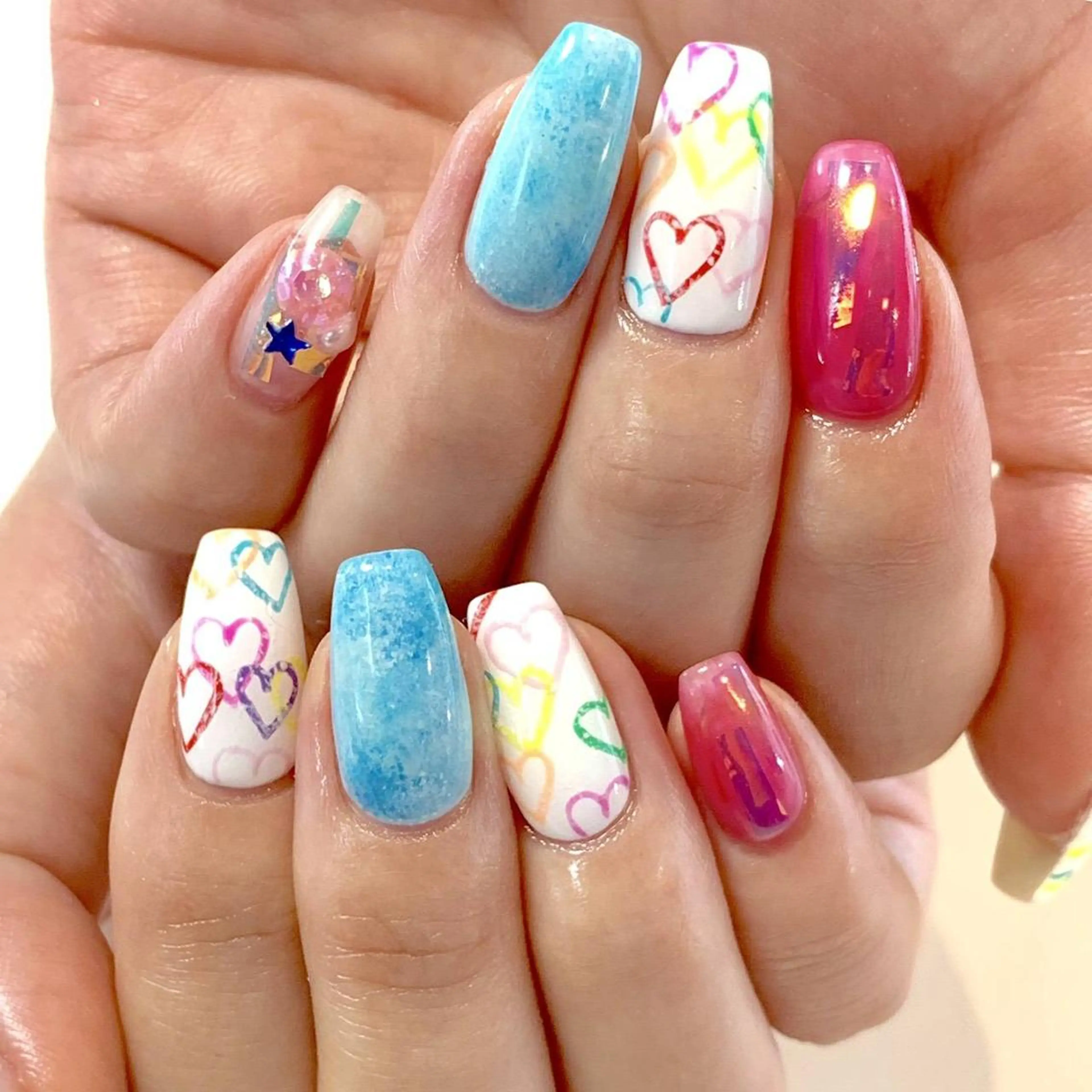 ネイル 韓国ネイル Menail 心斎橋 本店☆南船場移転☆のネイルデザイン