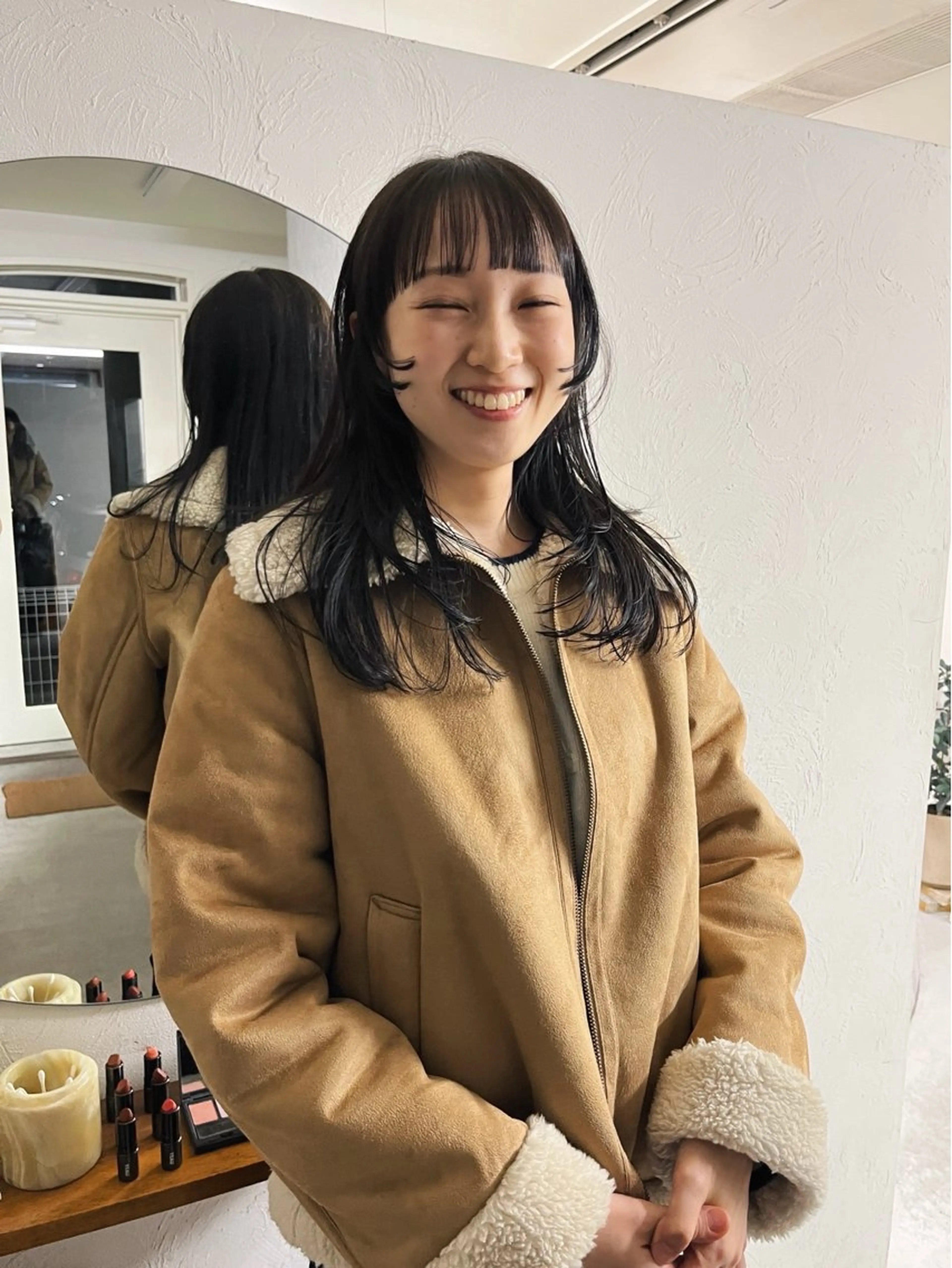 ロング レイヤーカット メンズハイトーン/栄 /イトウタケルのヘアスタイル