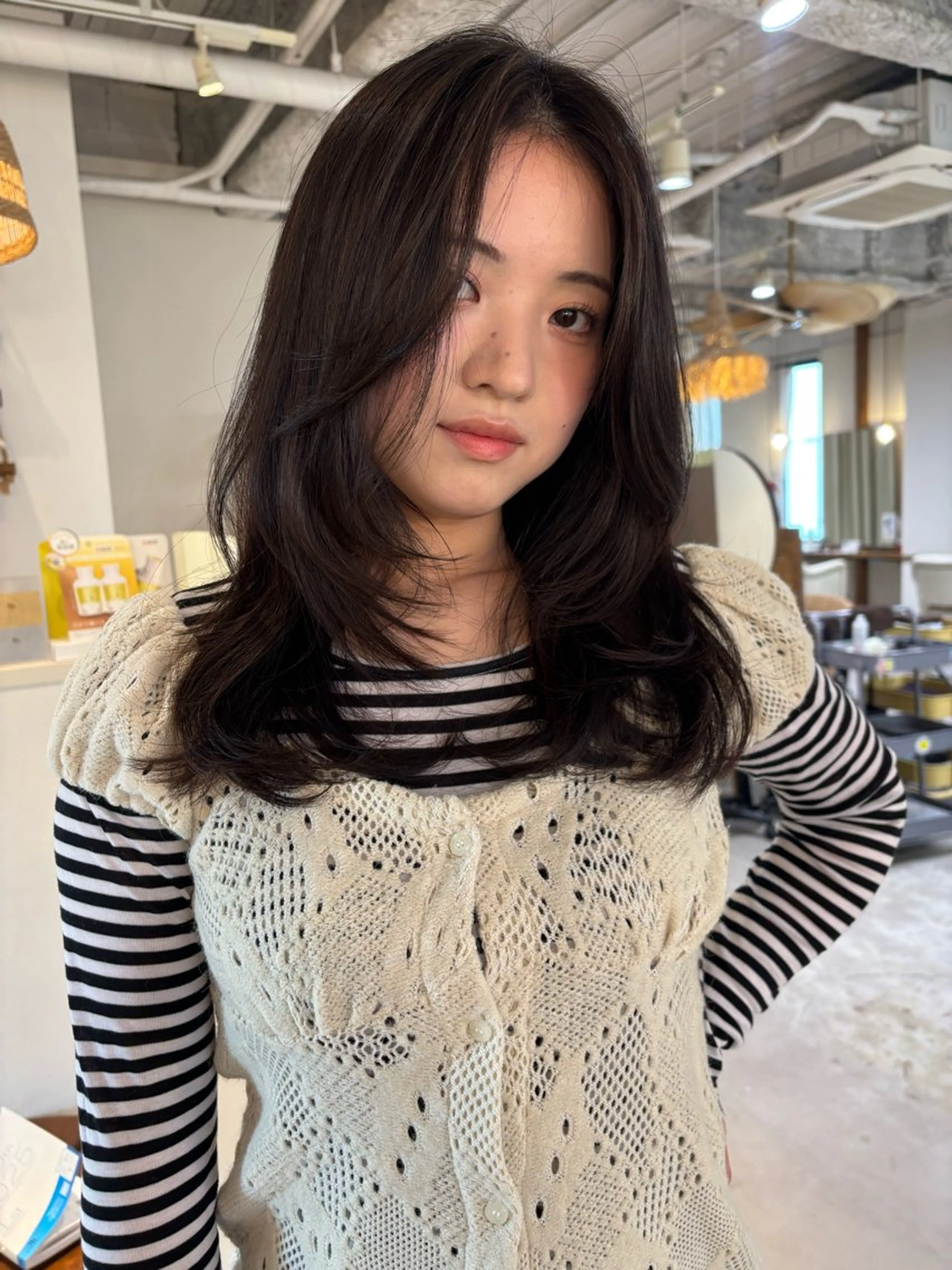 ミディアム cocoluana(ココルアナ)所属・韓国風ヘア専門 🇰🇷Noaのヘアスタイル