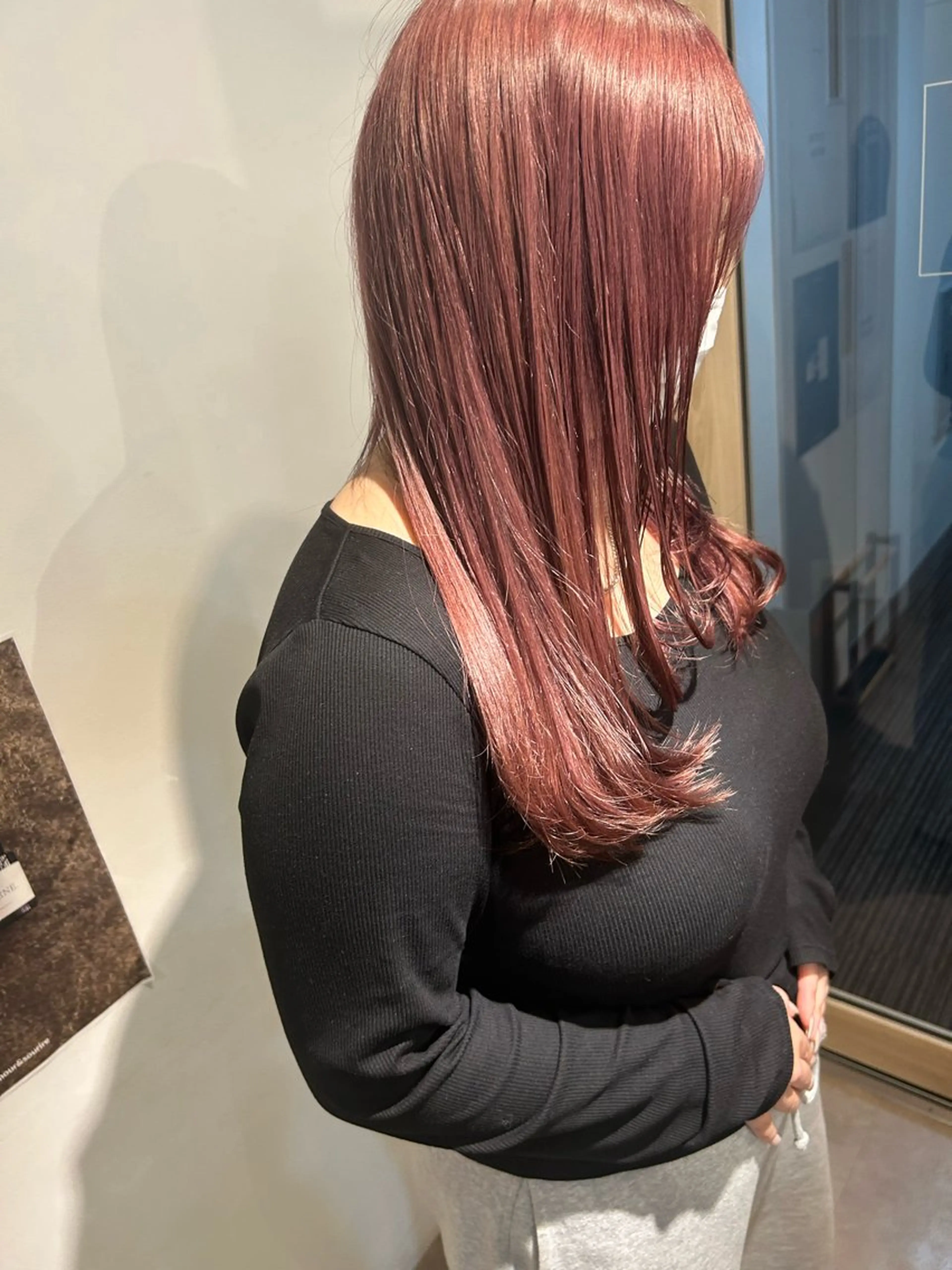 セミロング レイヤーカット カット ヘアカラー トリートメント オリーブ/ ナカミネアキナのヘアスタイル