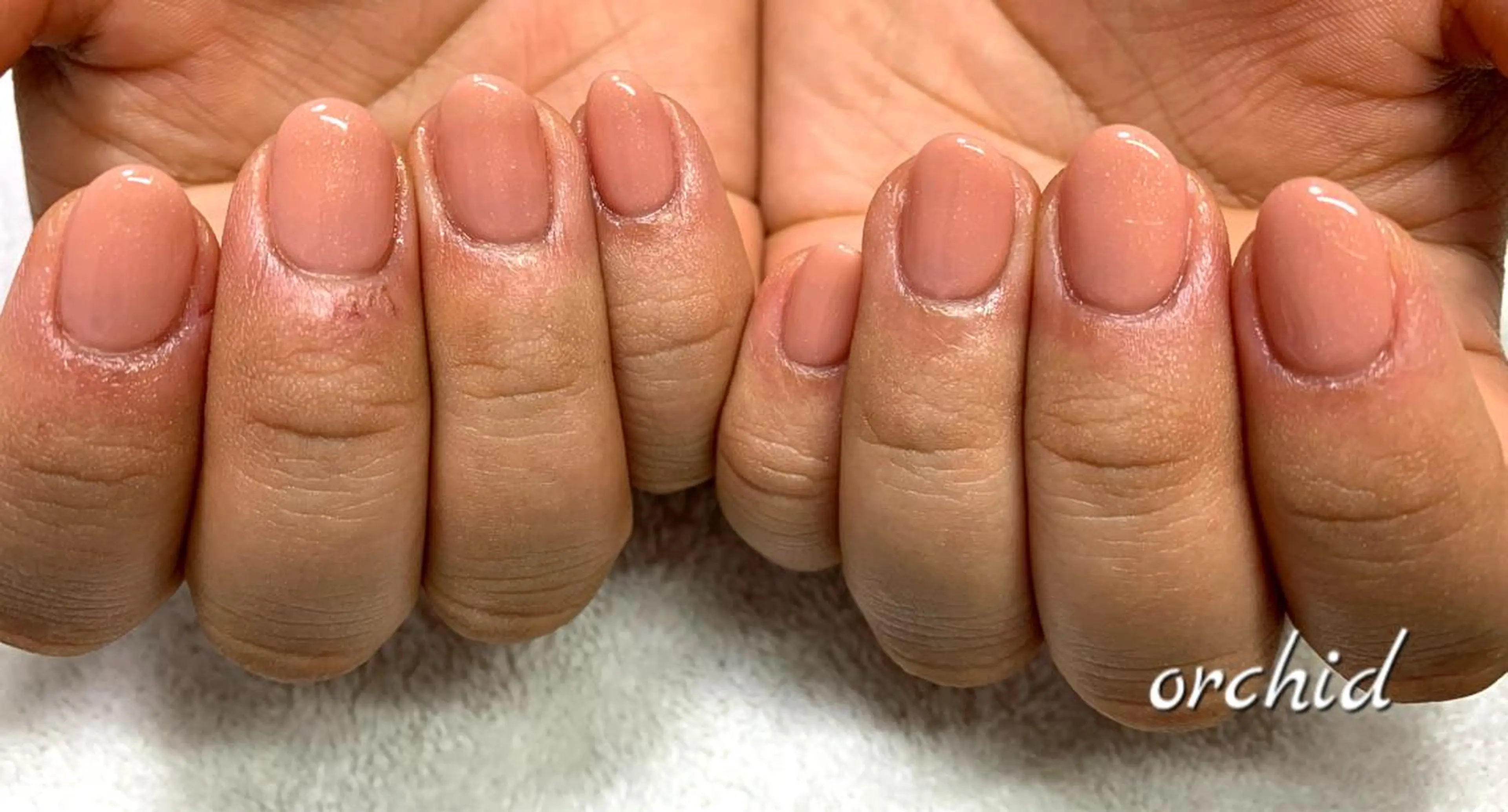 ネイル ハンドネイル フットネイル orchid ♡オーキッドのネイルデザイン