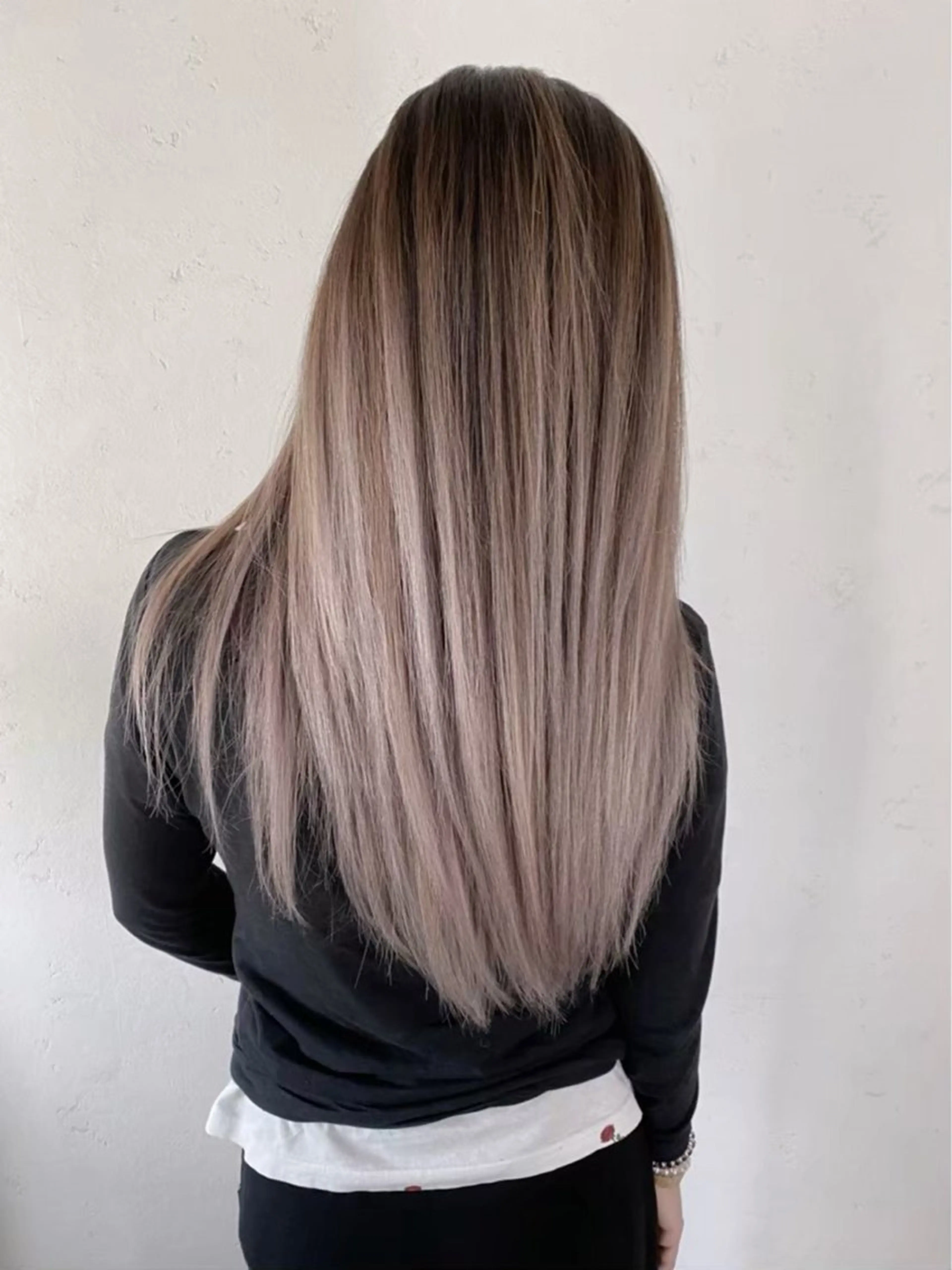 ロング カラー バレイヤージュ ブリーチ ケアブリーチ デザインカラー 髪質改善 hair studio Zen【ヘアー スタジオ ゼン】所属・端 沙樹のヘアスタイル