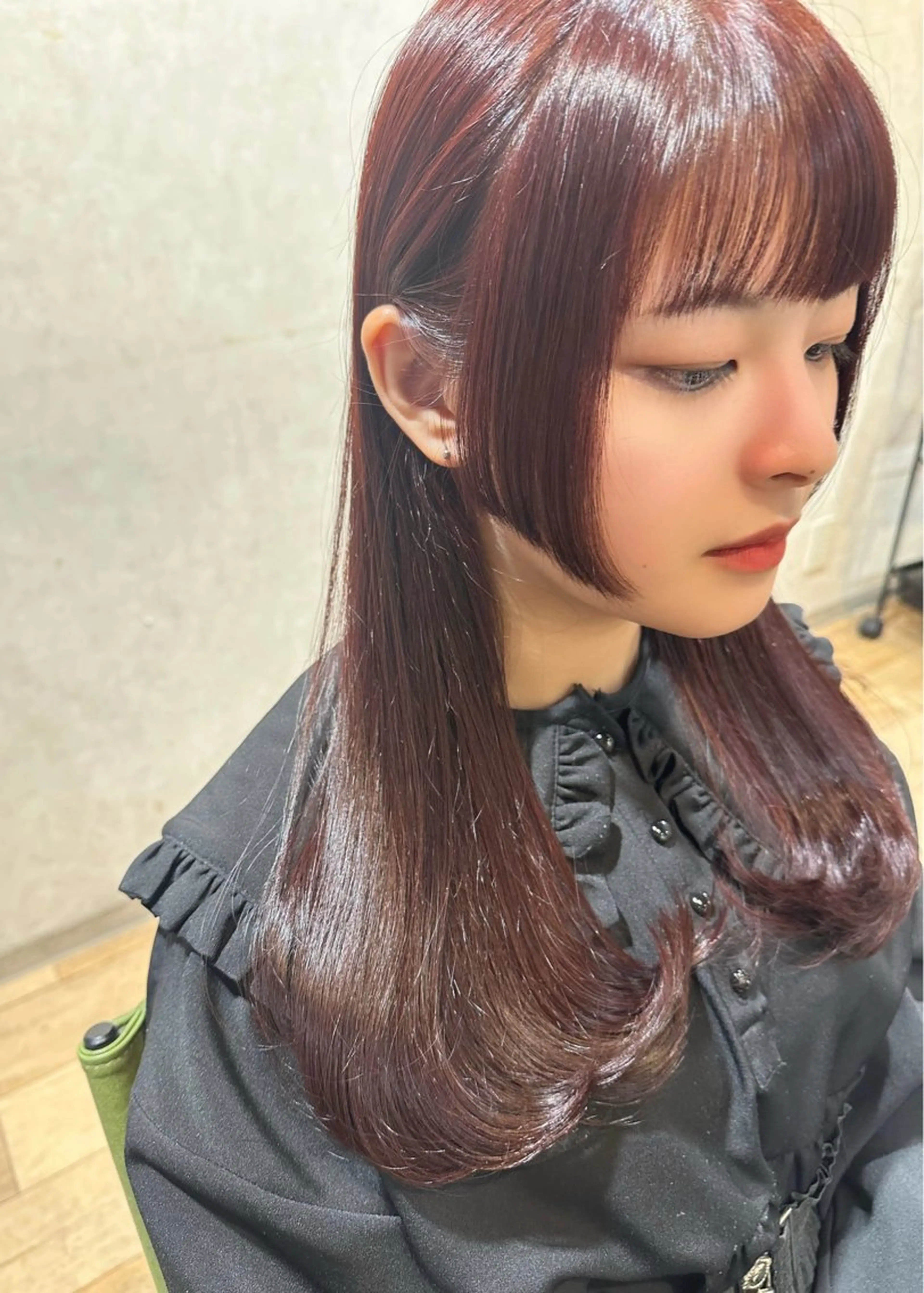 ロング 美容室ACTOR所属・うる艶ストレート 🌻かなみのヘアスタイル