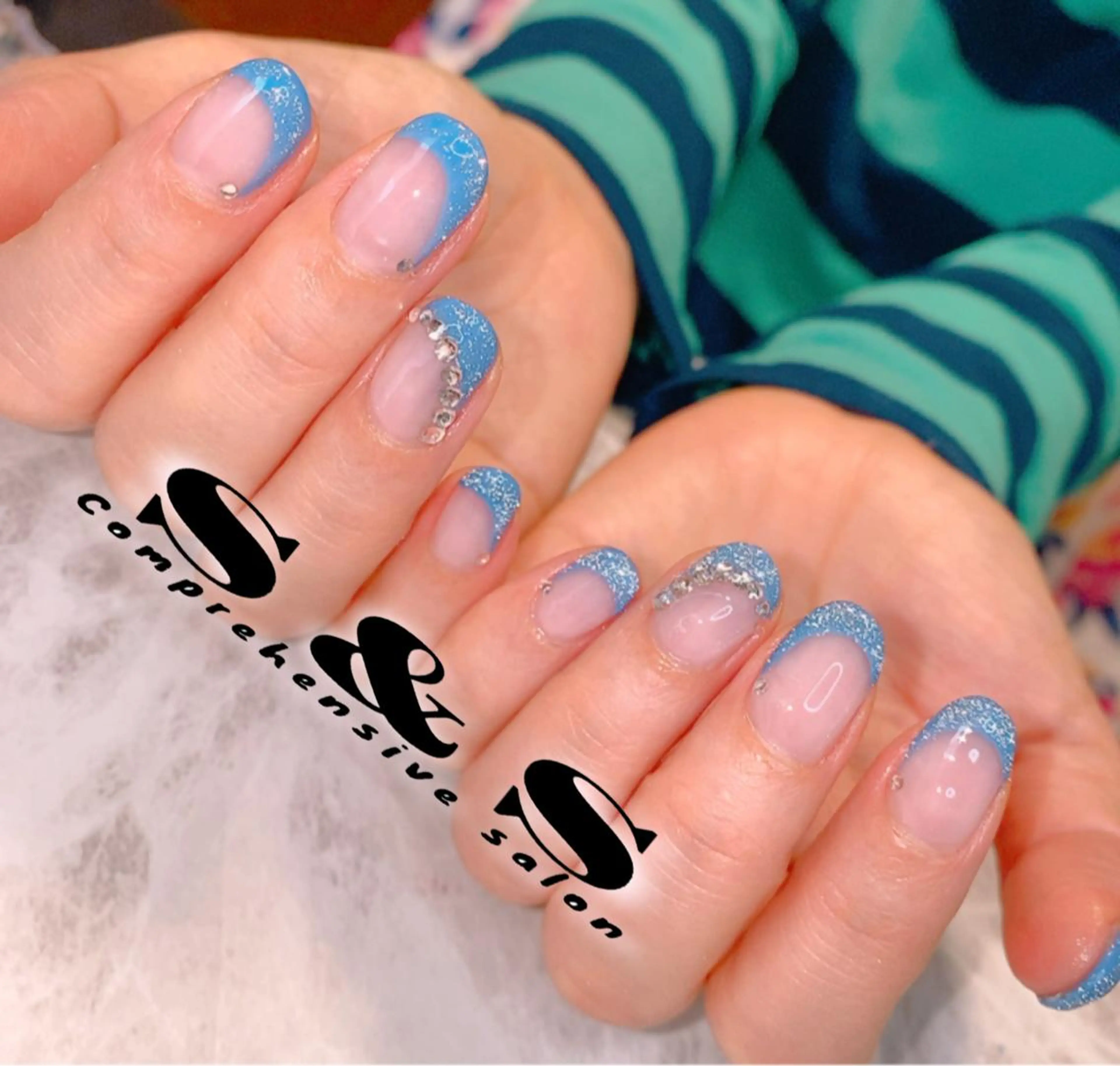 ネイル アートネイル 長さ出し フラッシュネイル メンズネイル 持ち込み S&S 村田小百合のネイルデザイン