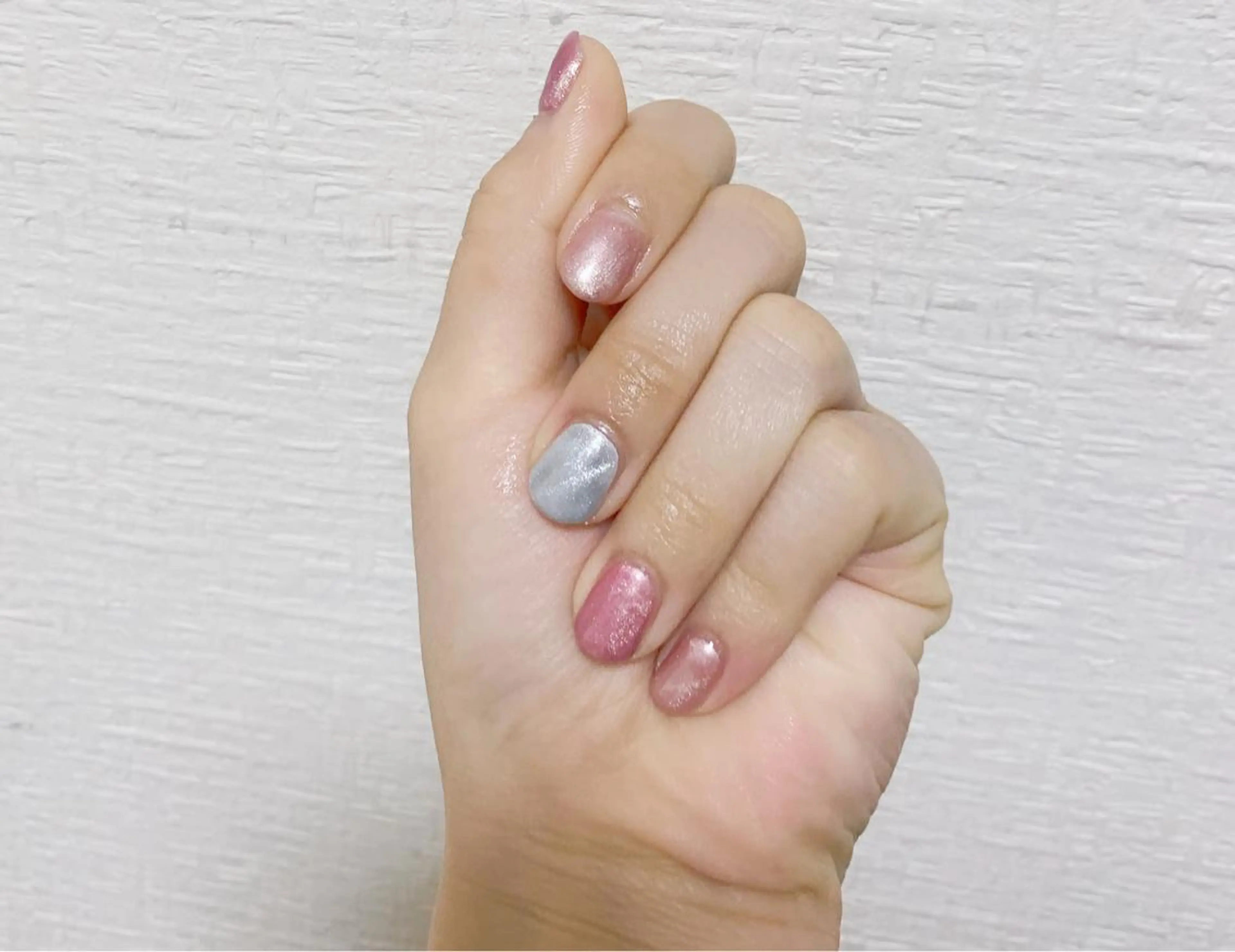 ネイル マグネットネイル ワンカラーネイル 林 ✨syousyouのネイルデザイン