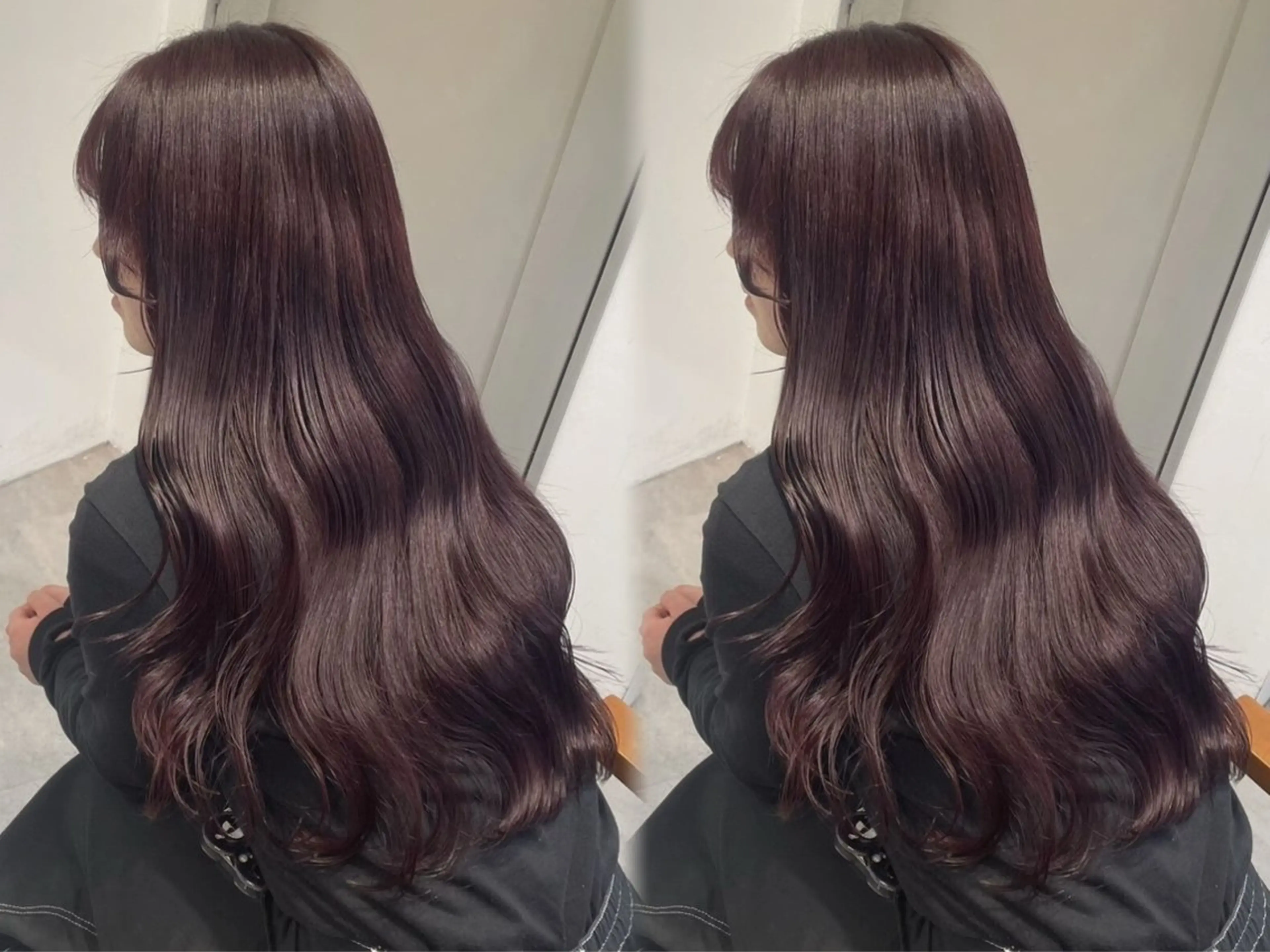 カラー hiyori /透明 感ピンク/ラベンダーのマツエク・マツパデザイン