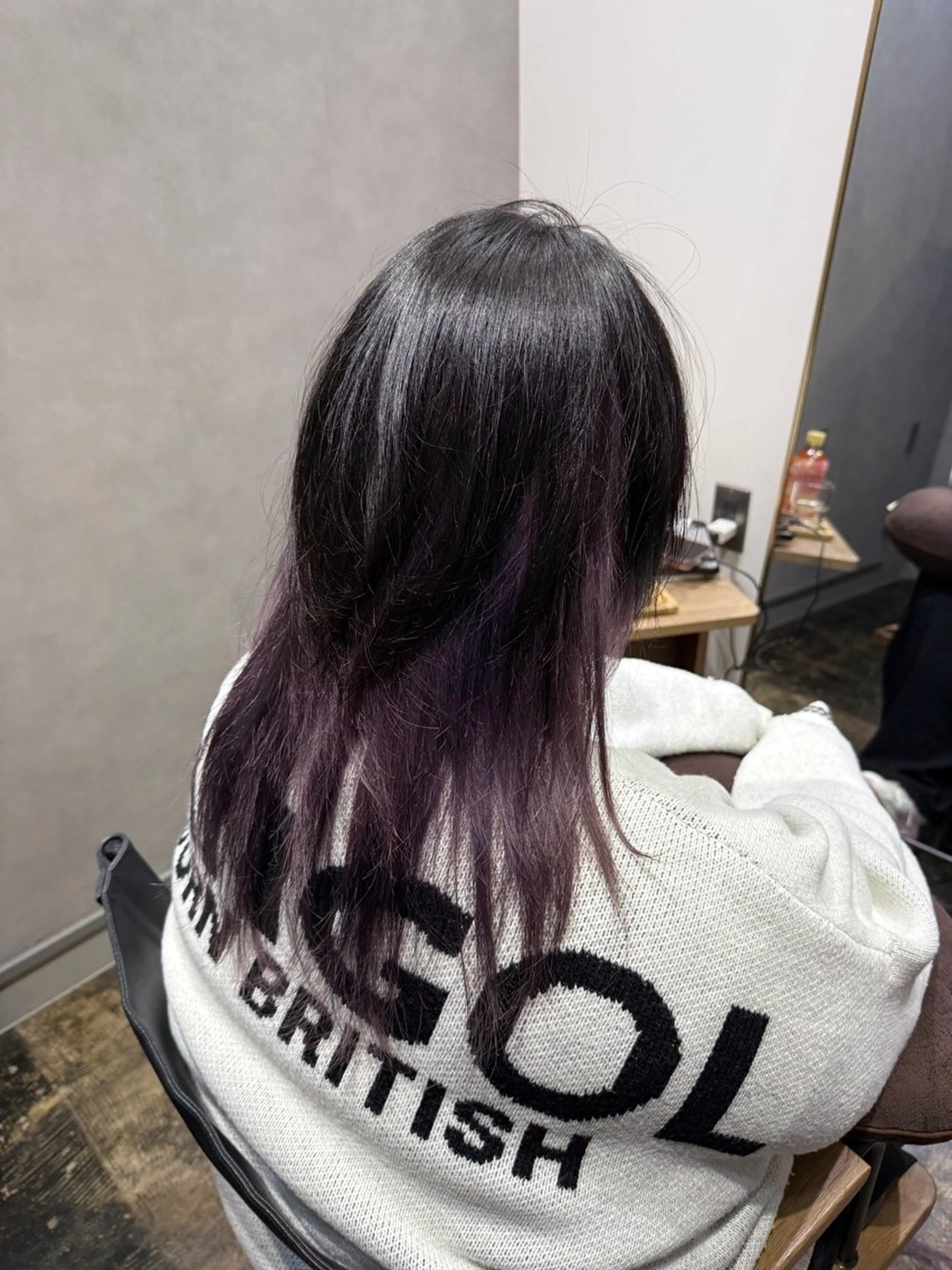 セミロング カラー カット ヘアカラー トリートメント 透明感カラー/パーマ 🌀アオノのヘアスタイル