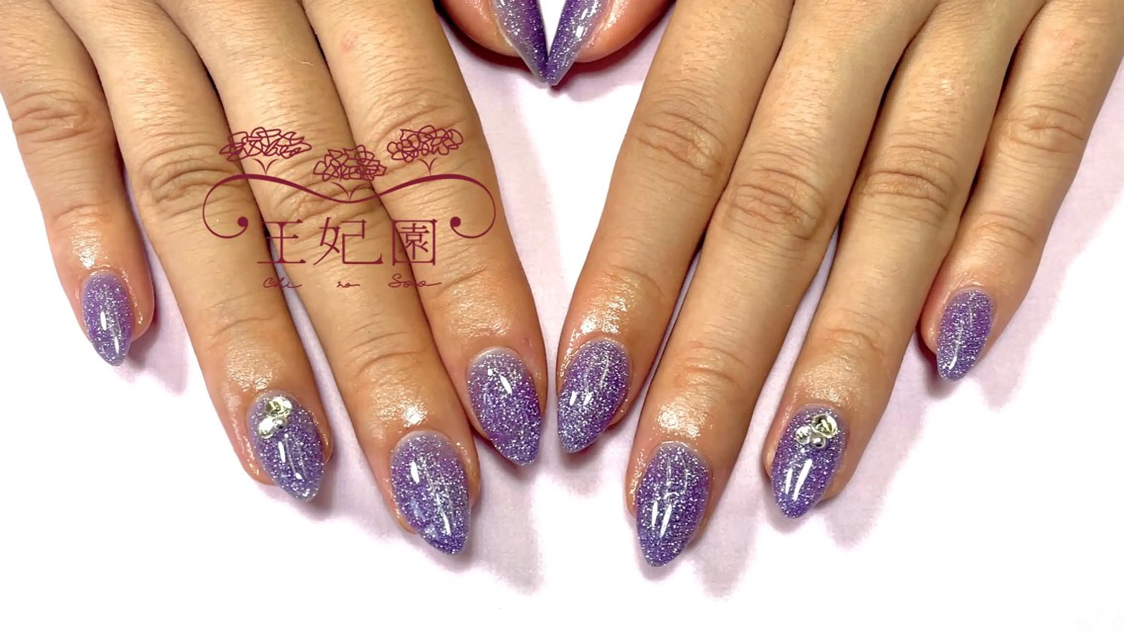 ネイル フラッシュネイル キラキラネイル ラメ(グリッター) メンズネイル ワンカラーネイル nail salon王妃の園所属・王妃の園 ohinosonoのネイルデザイン