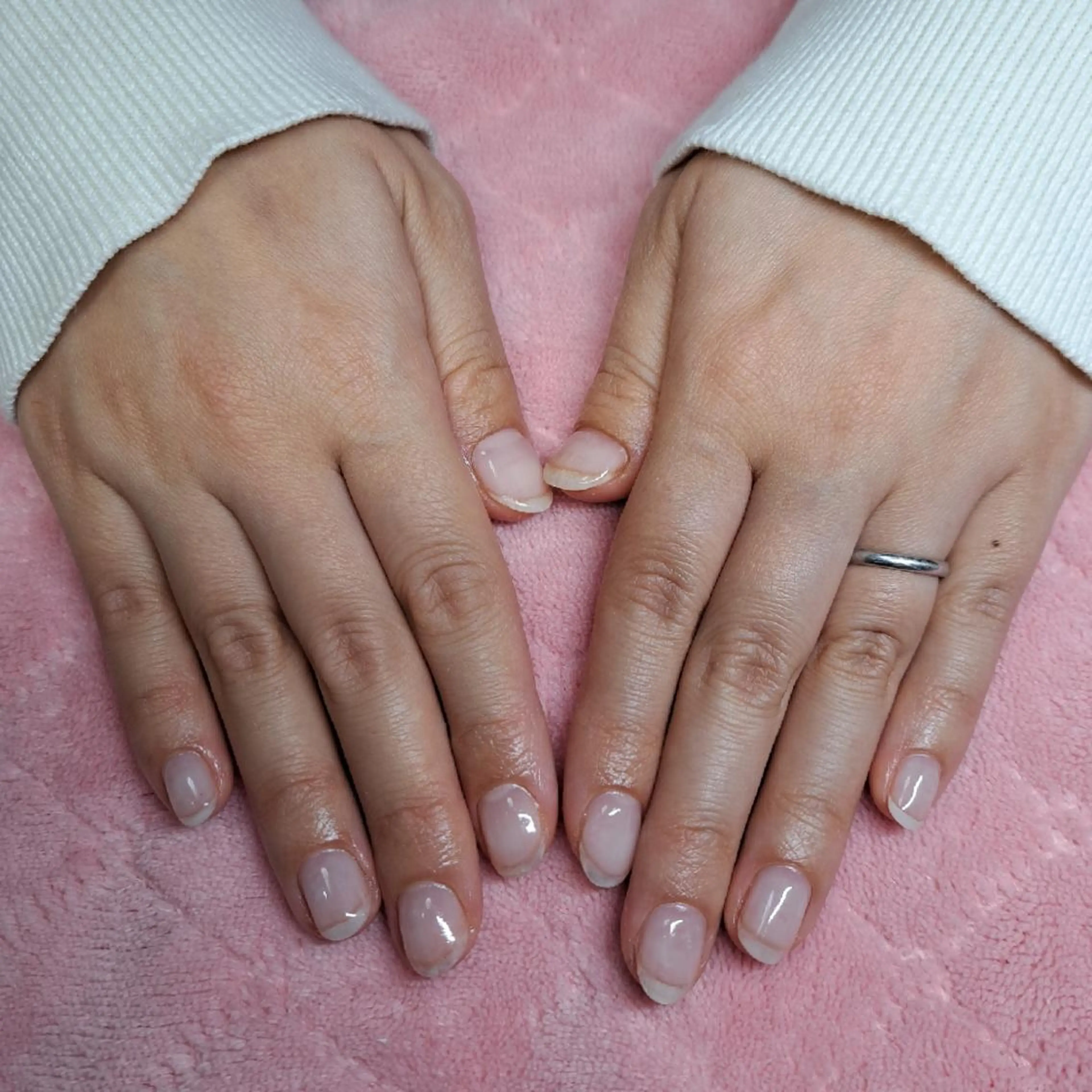 ネイル クリアネイル HAYASHI  Nのネイルデザイン