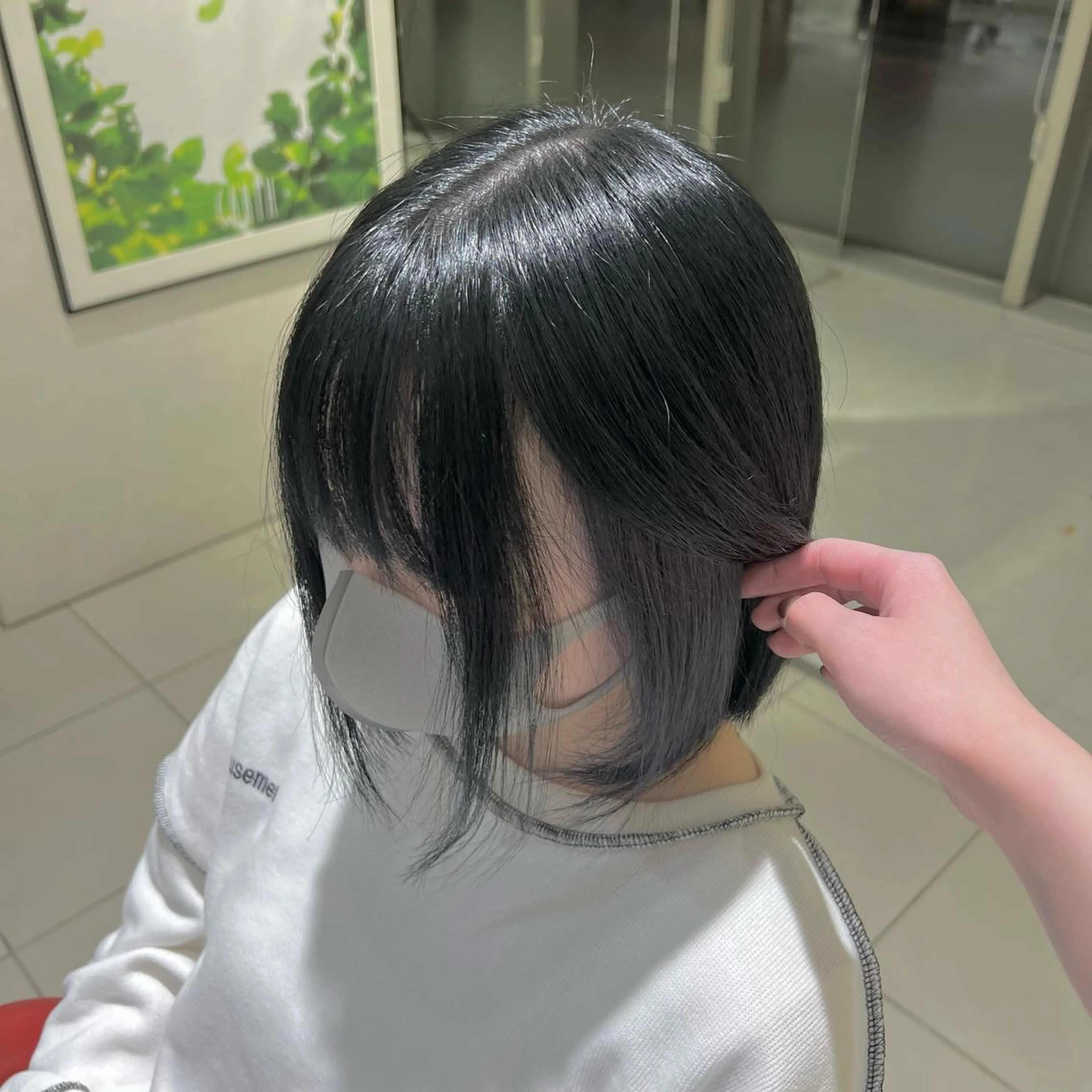 ショート カラー ラベンダーカラー ヘアカラー stylist 🐶内藤 成香のヘアスタイル