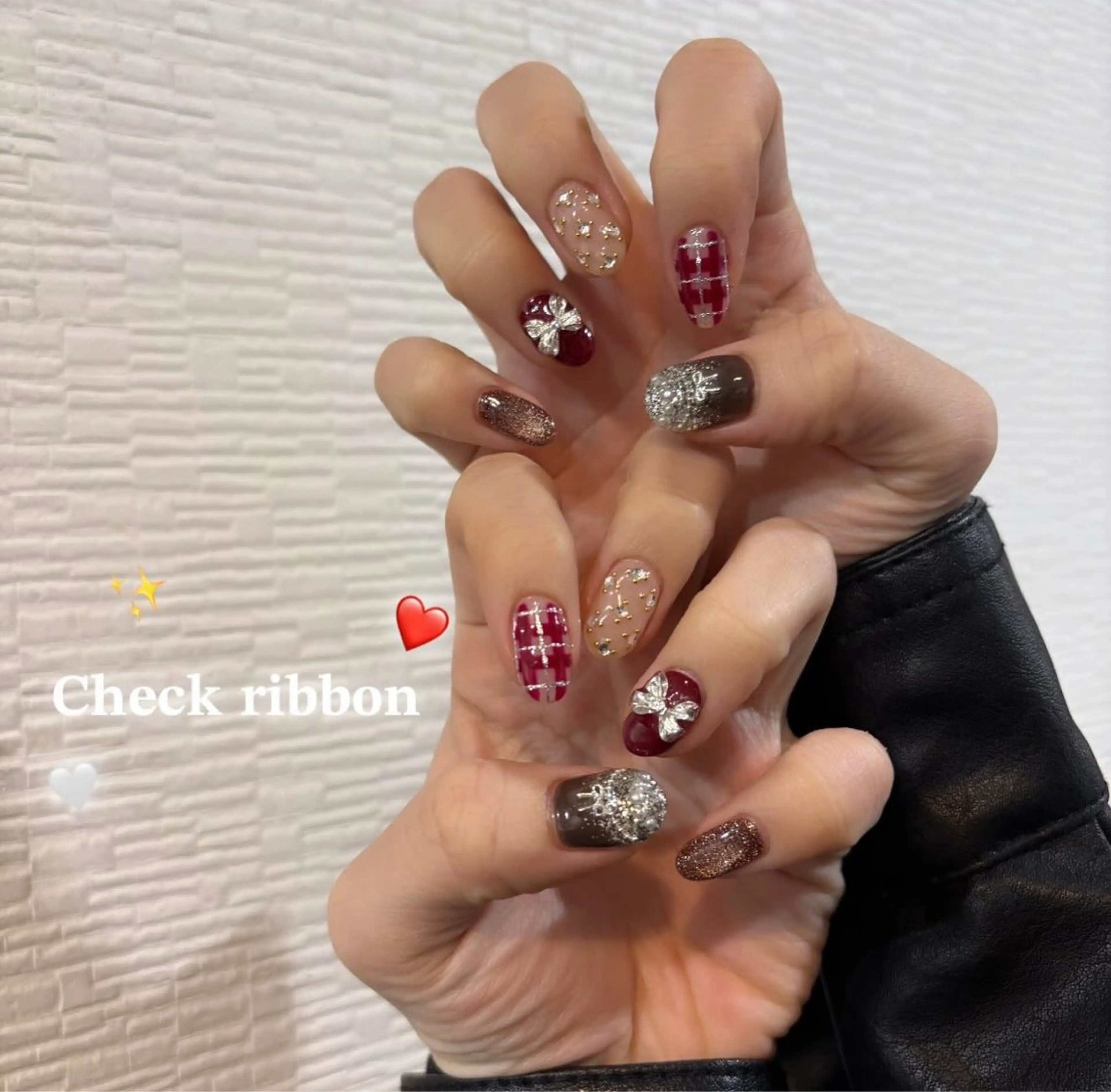 ネイル アートネイル ♡エルバイノリコ 吉澤【パラジェル有】のネイルデザイン