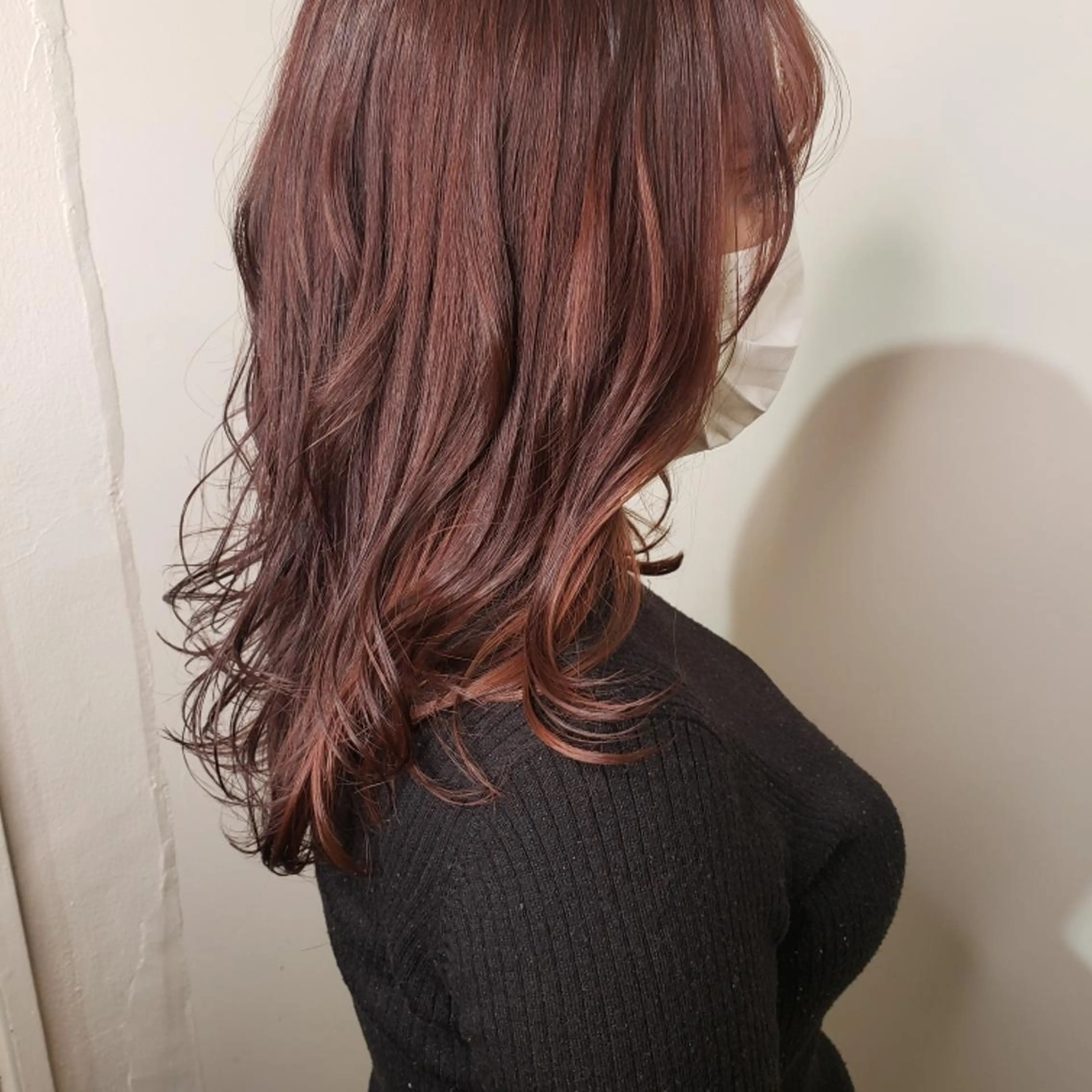 セミロング ヘアカラー トリートメント 🇰🇷透明感×ハイ トーン🌟tomoのヘアスタイル