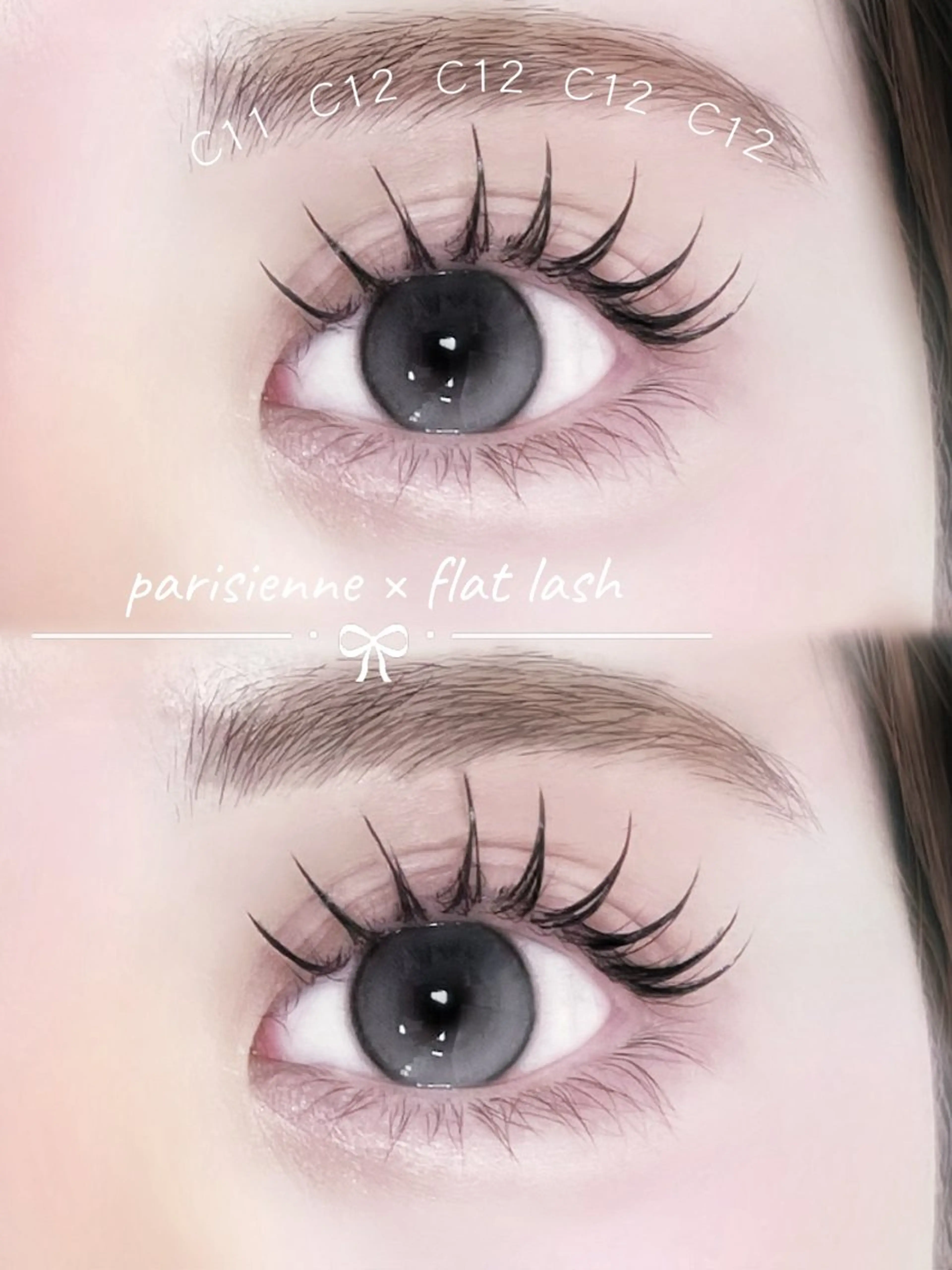 マツエク・マツパ マツエク 大阪梅田 SAKI 韓国風束感まつ毛のマツエク・マツパデザイン