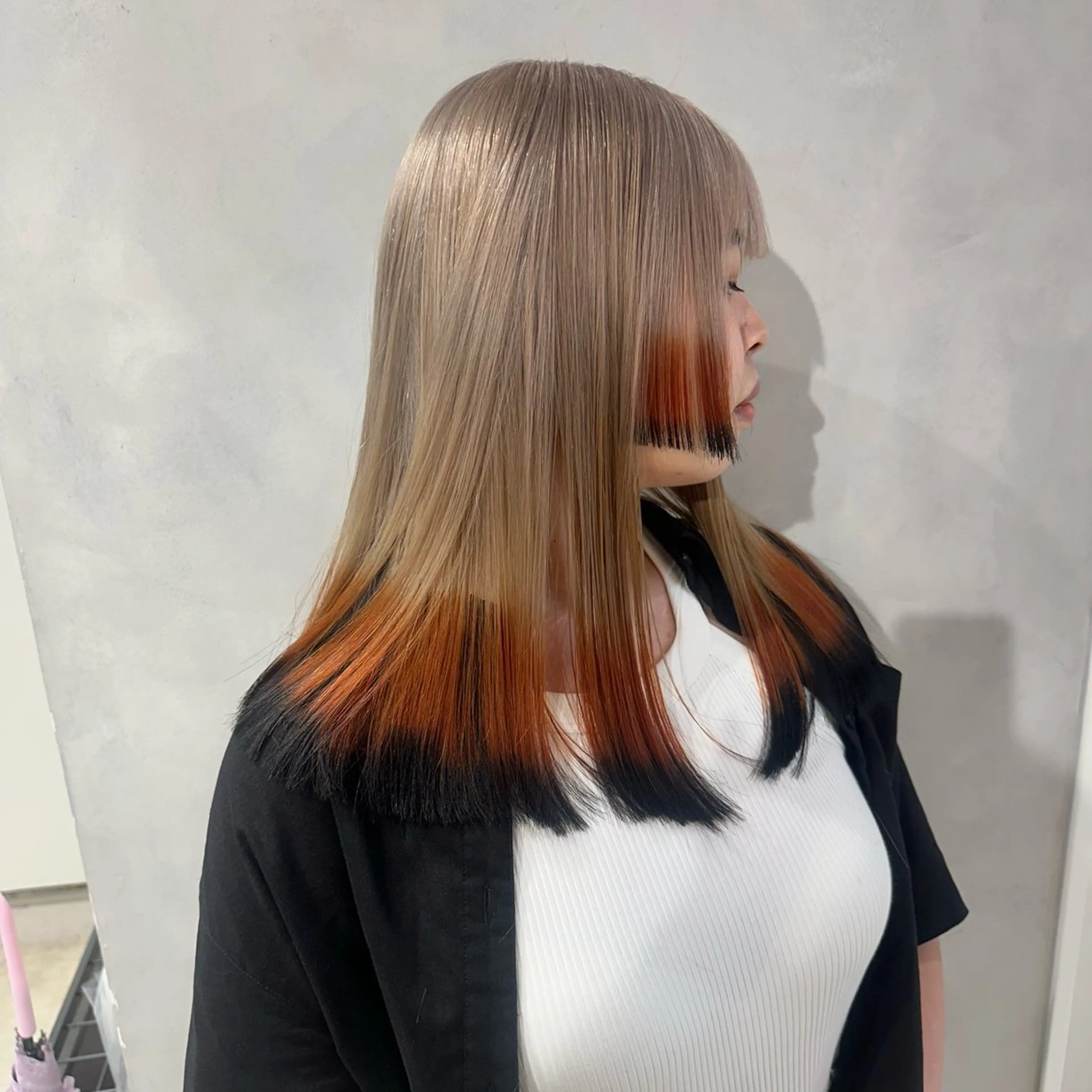 カラー カット ヘアカラー トリートメント デザインカラー/パー マ🦖外岡咲希🦖のヘアスタイル