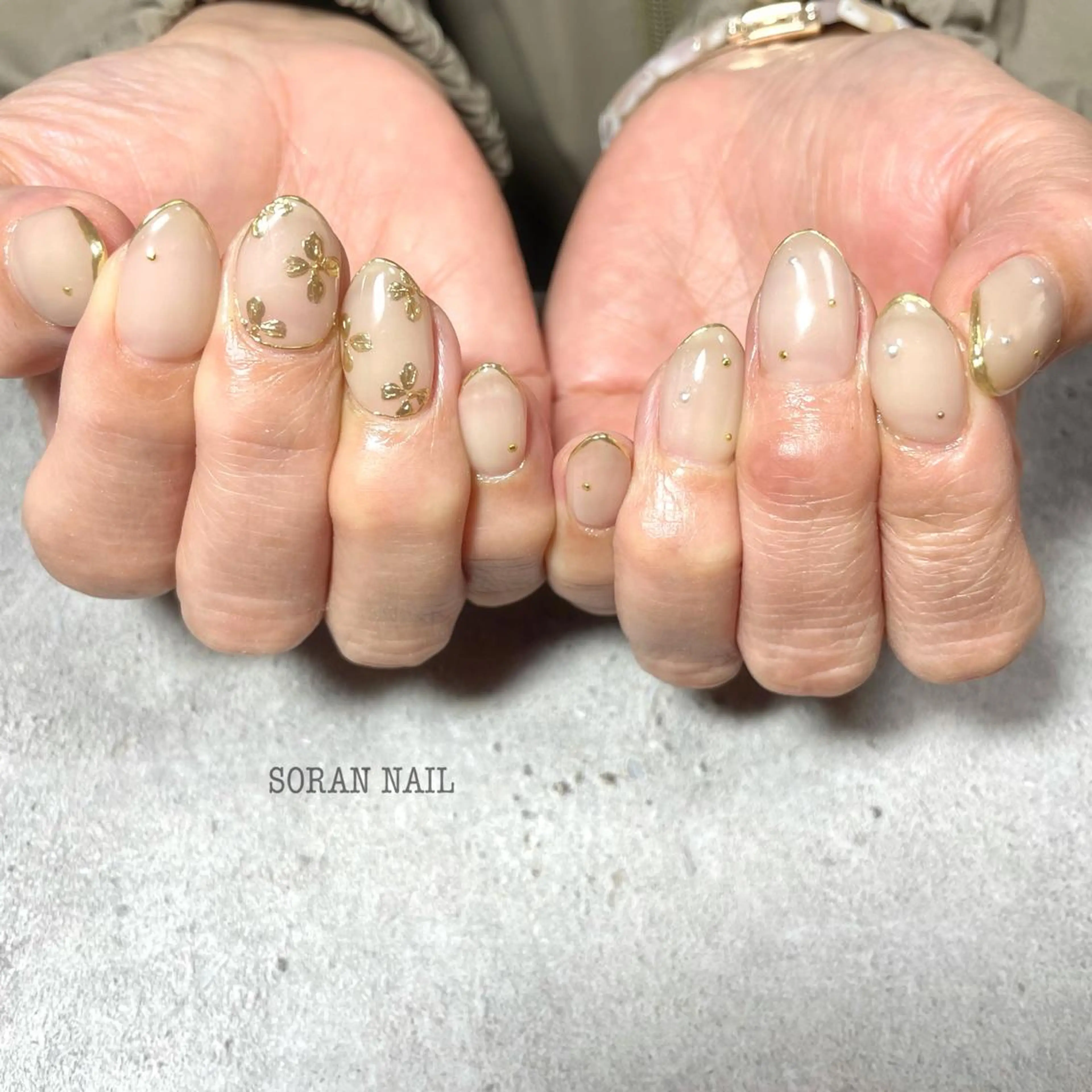 ネイル ハンドネイル soran nailのネイルデザイン