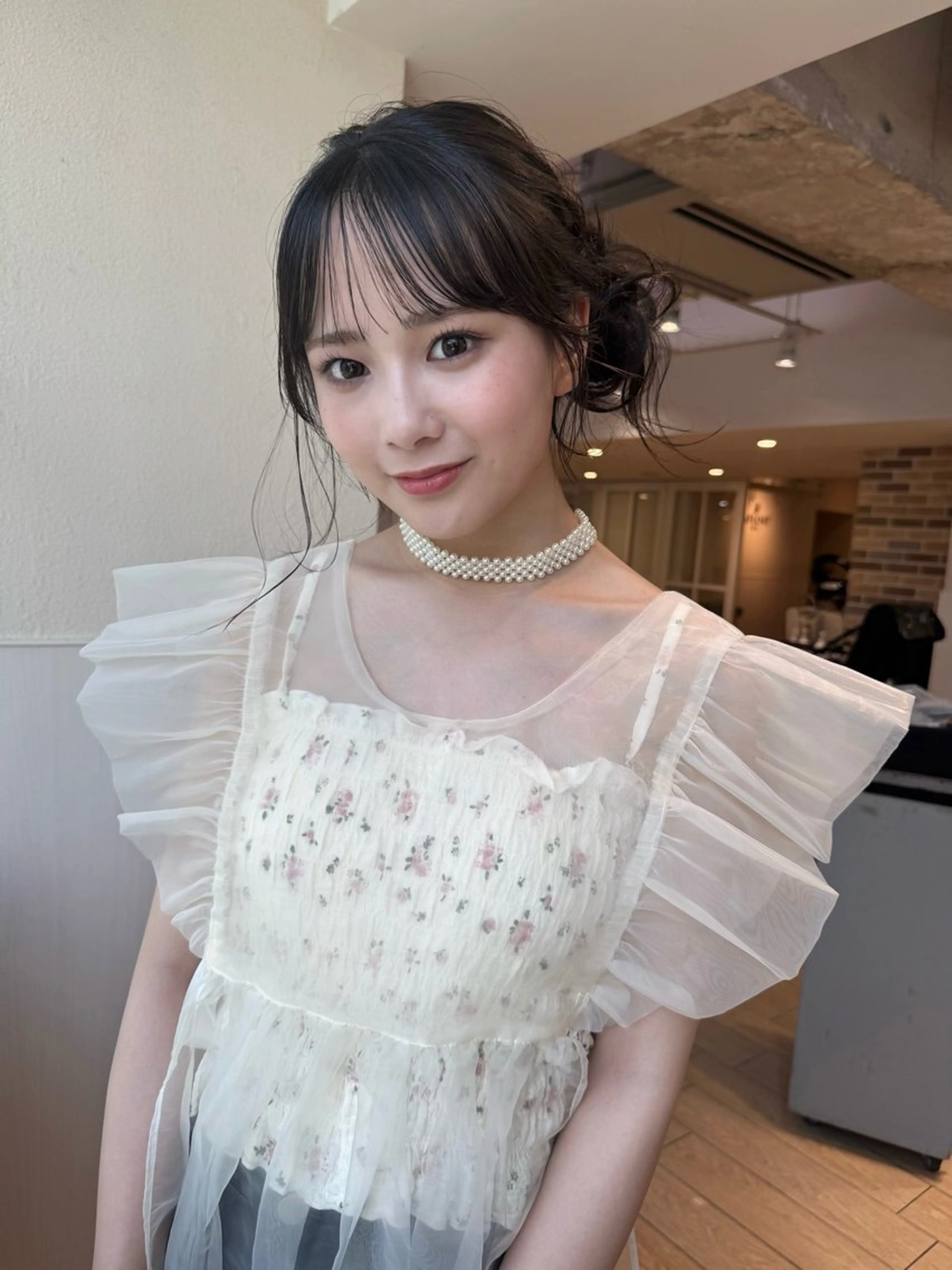 ヘアアレンジ ヘアセット yuki/表参道 ／オリーブカラー🍈のヘアスタイル