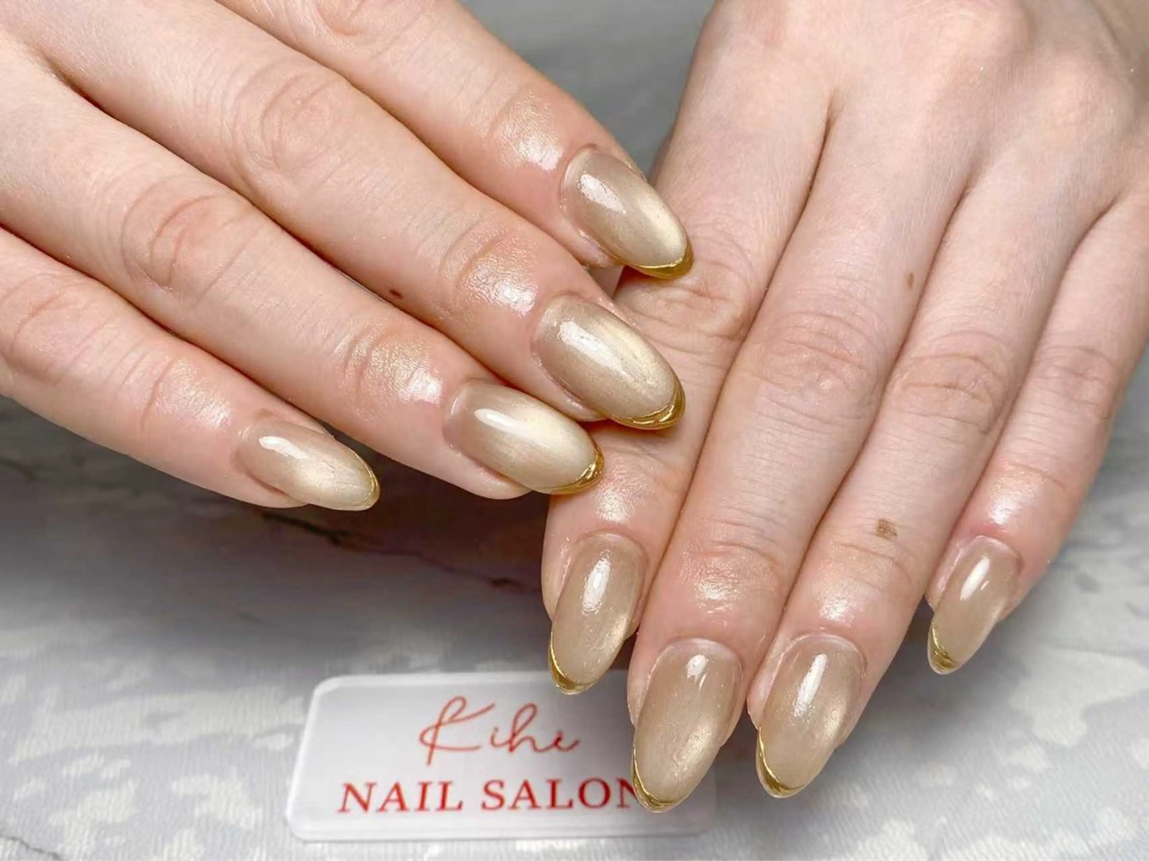 ネイル アートネイル フレンチネイル ジェルネイル グラデーション 韓国ネイル ハンドネイル ハンドケア さくら💮💮 【オフ無料】のネイルデザイン