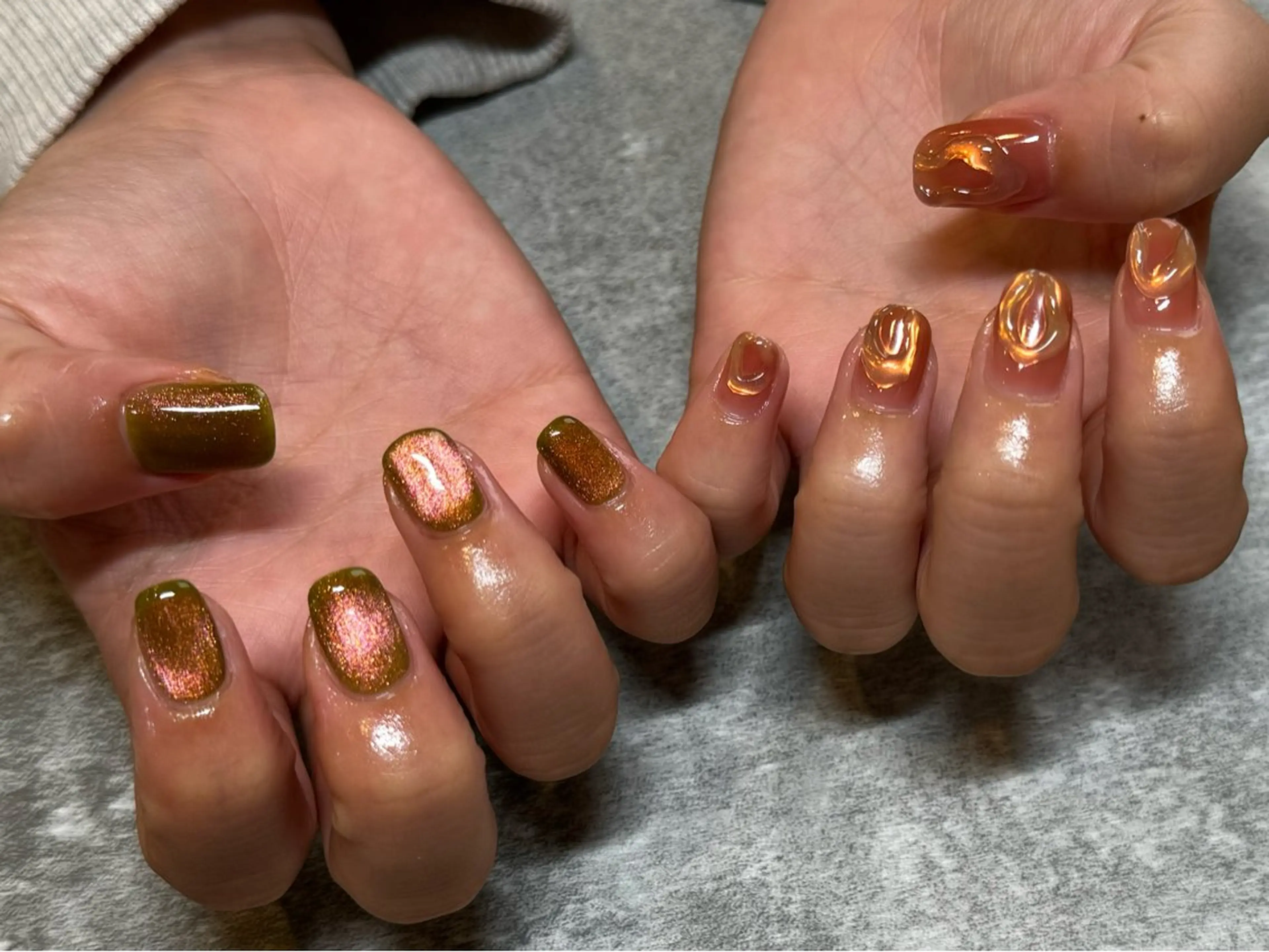 ネイル recette-ルセット-(美容室H.A.Co内)所属・OISHI .Aのネイルデザイン