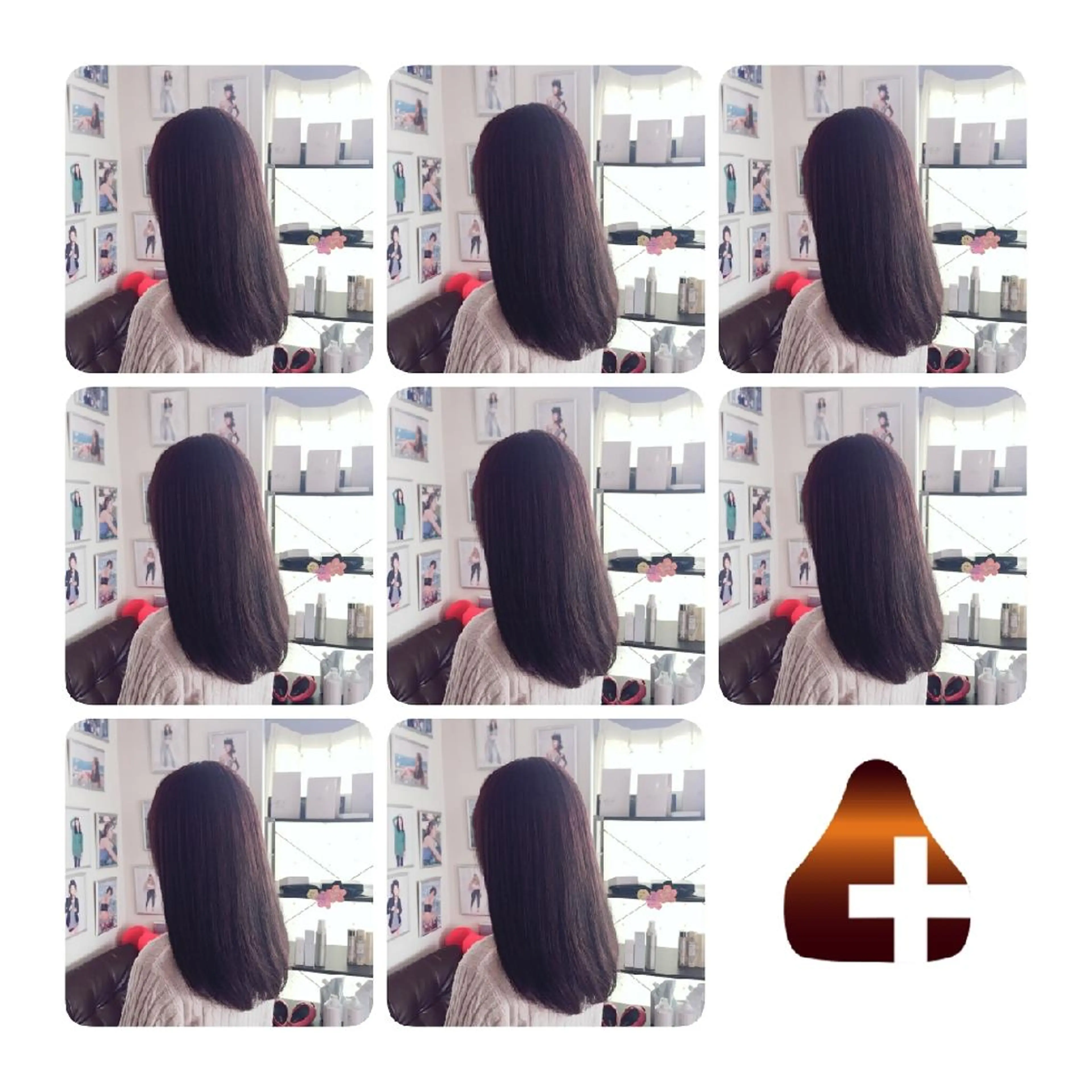 ロング カラー ブルーカラー トリートメント 髪の病院ルーミールーム所属・髪の病院  ルーミールームのヘアスタイル