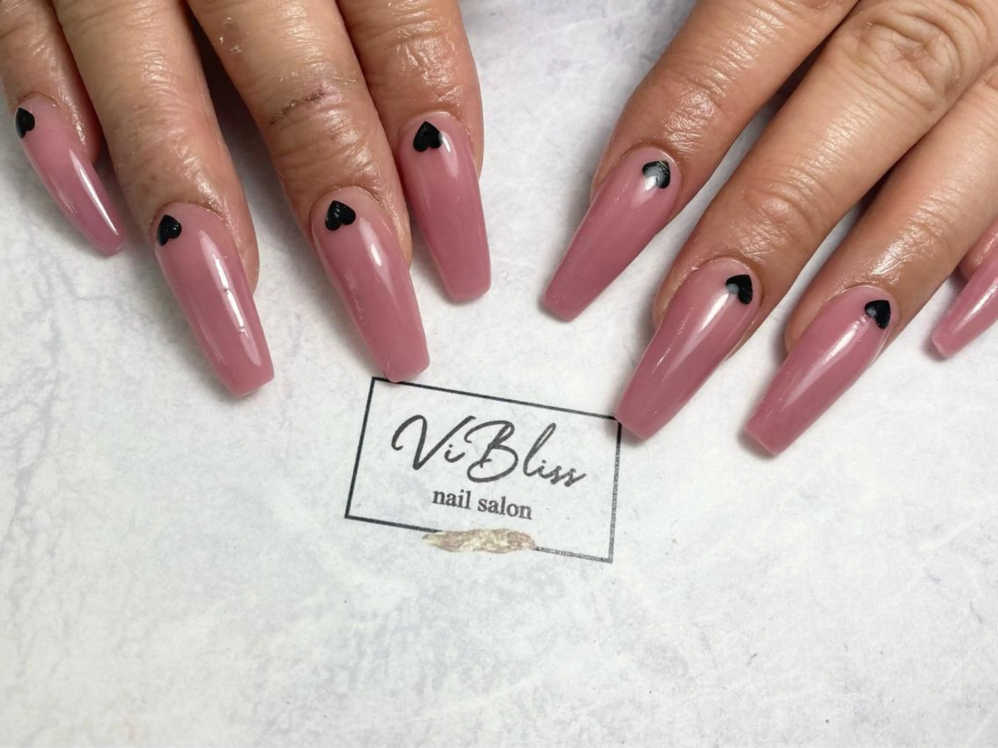 ロング ネイル ハンドネイル ViBliss所属・nail salon ViBlissのネイルデザイン
