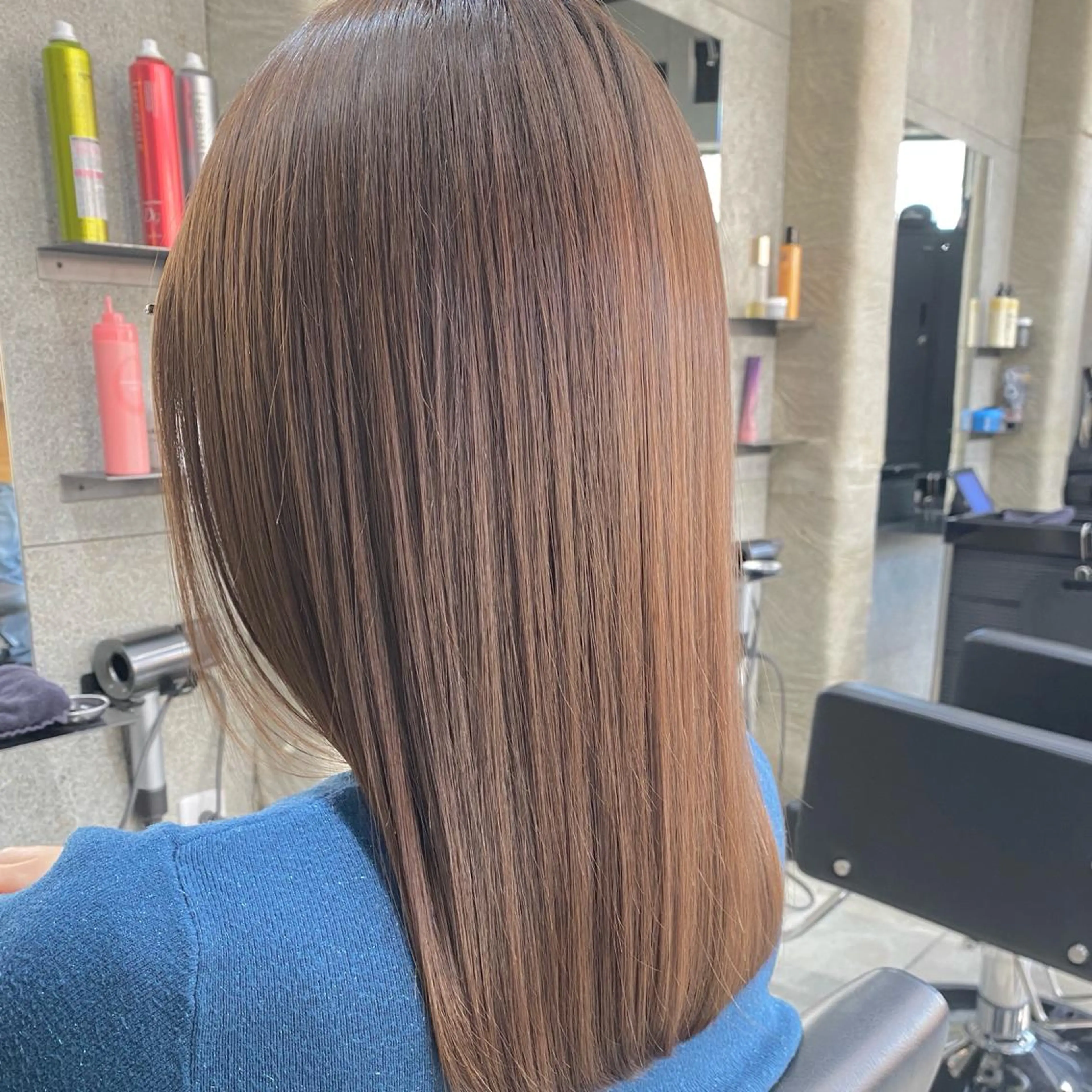 ロング トリートメント ♡HARUKA/縮毛 /髪質改善/BOBのヘアスタイル