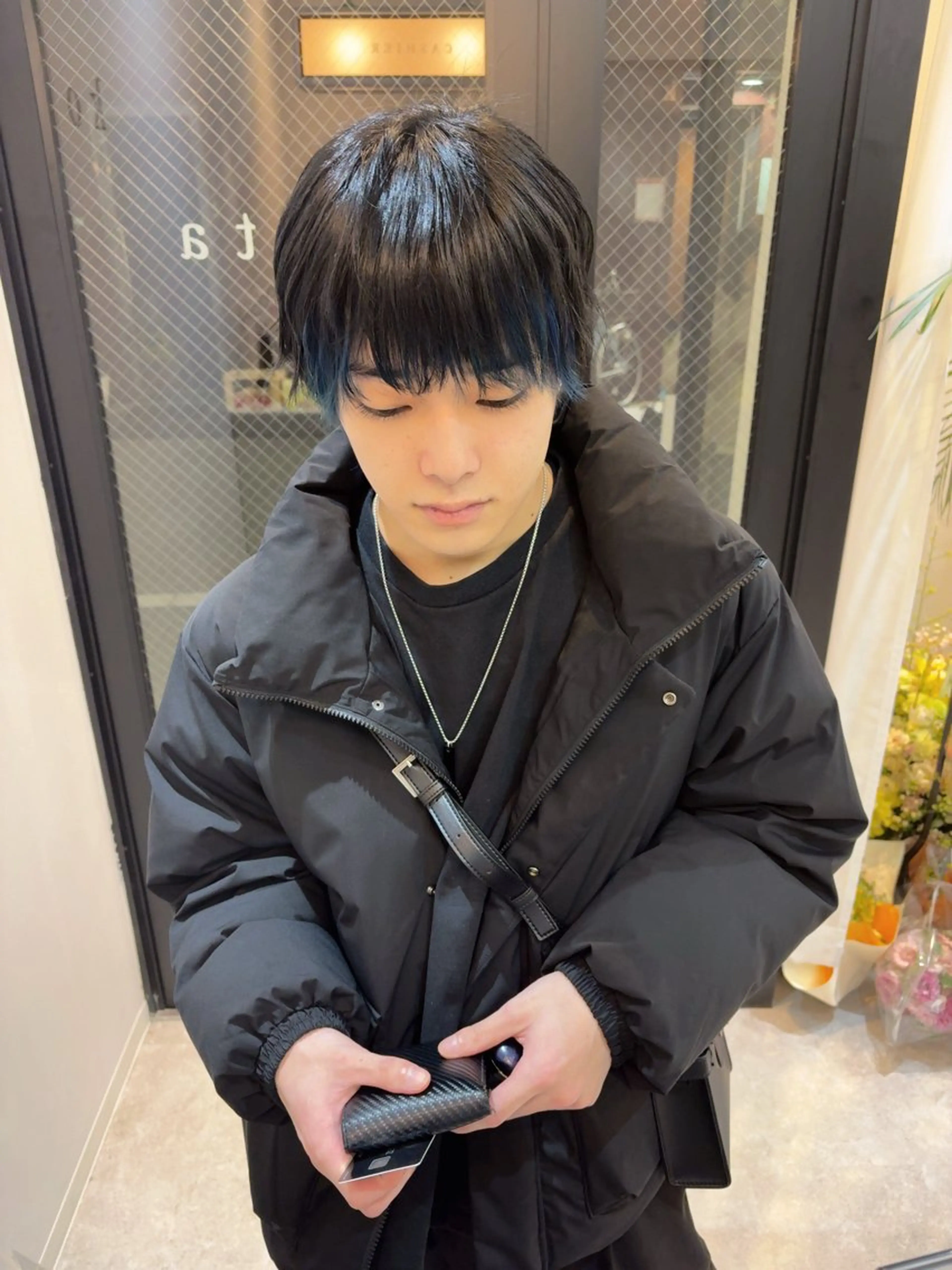 カラー メンズ メンズインナーカラー インナーカラー kota hair&spa所属・kota. mokaのヘアスタイル