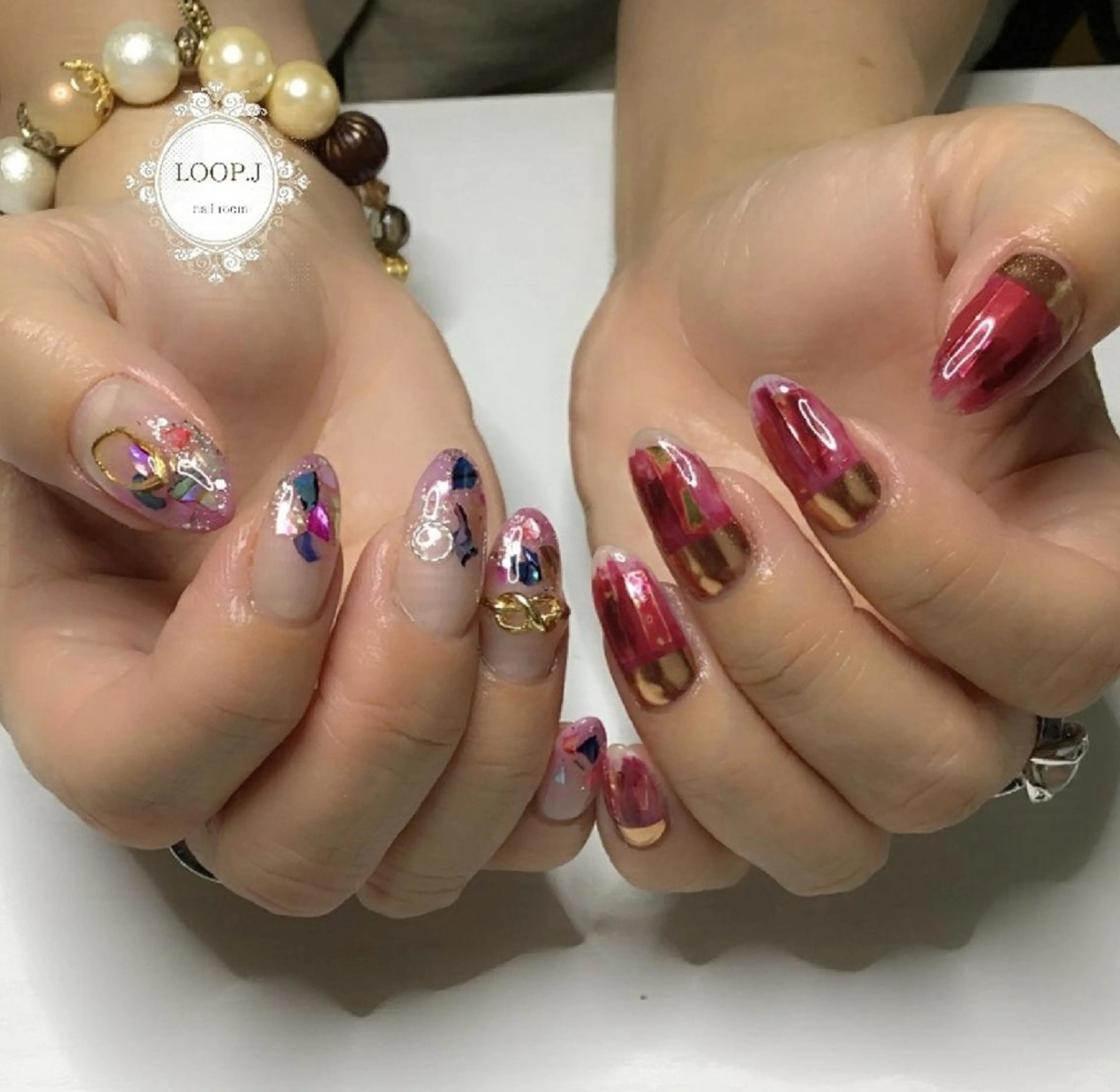 ネイル ハンドネイル おおくぼ めぐみのネイルデザイン