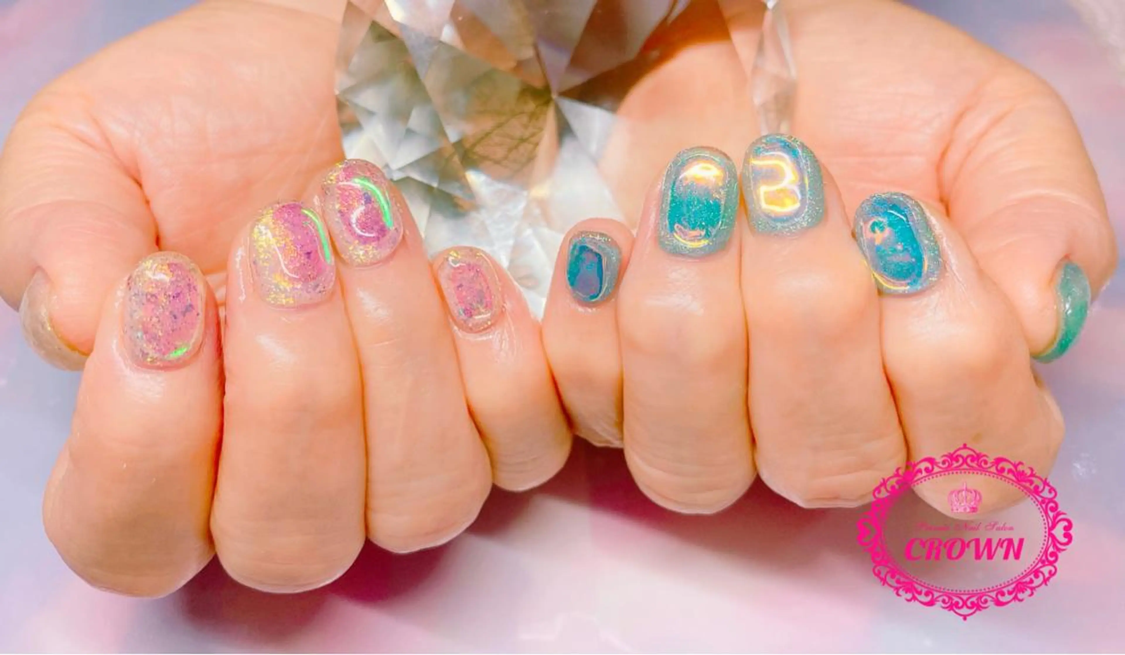 ネイル CROWN プライベートサロンのネイルデザイン