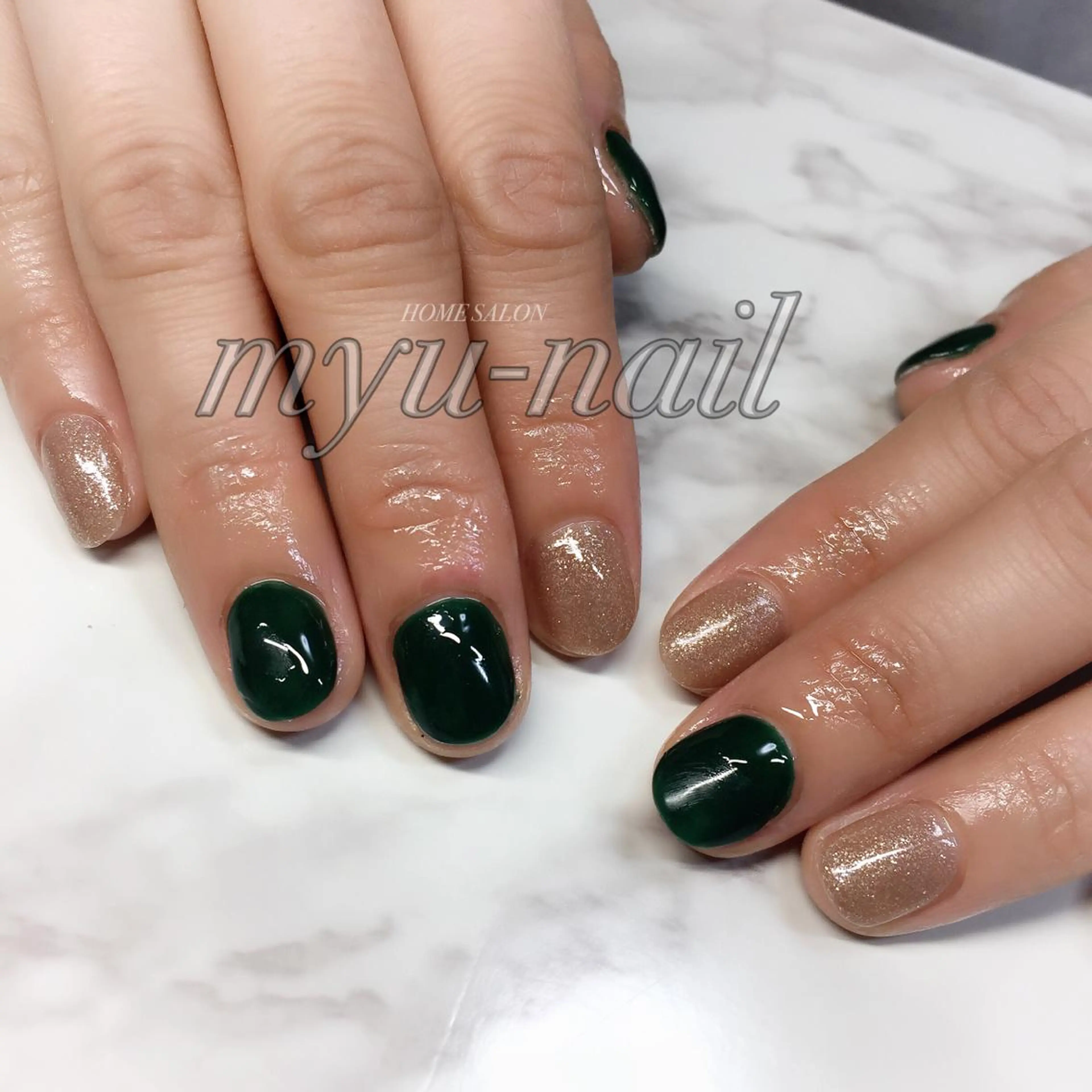 ネイル ホームサロン myu-nailのネイルデザイン