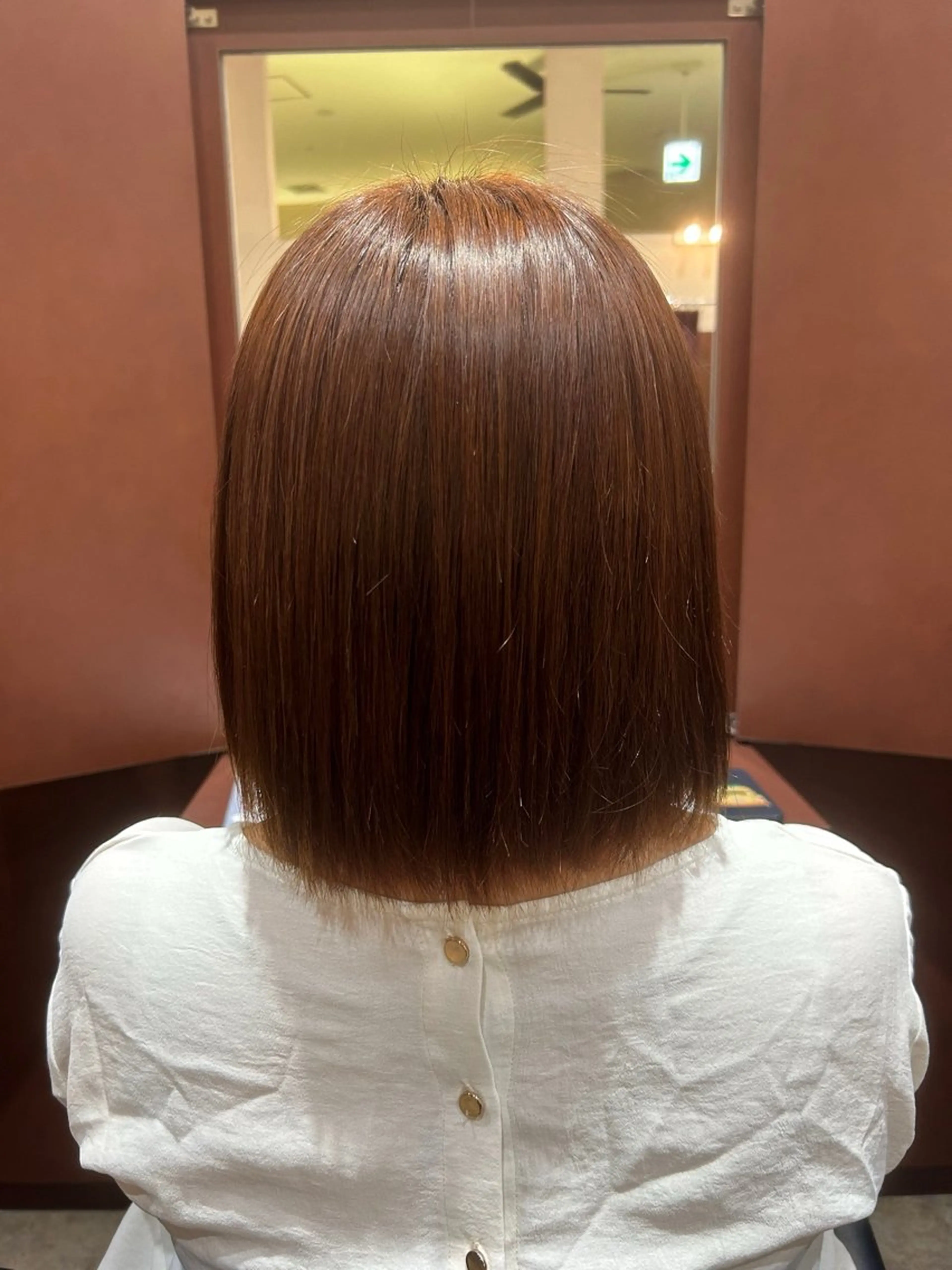 レディース　カットモデル　ミディアム　レイヤーも可能の写真