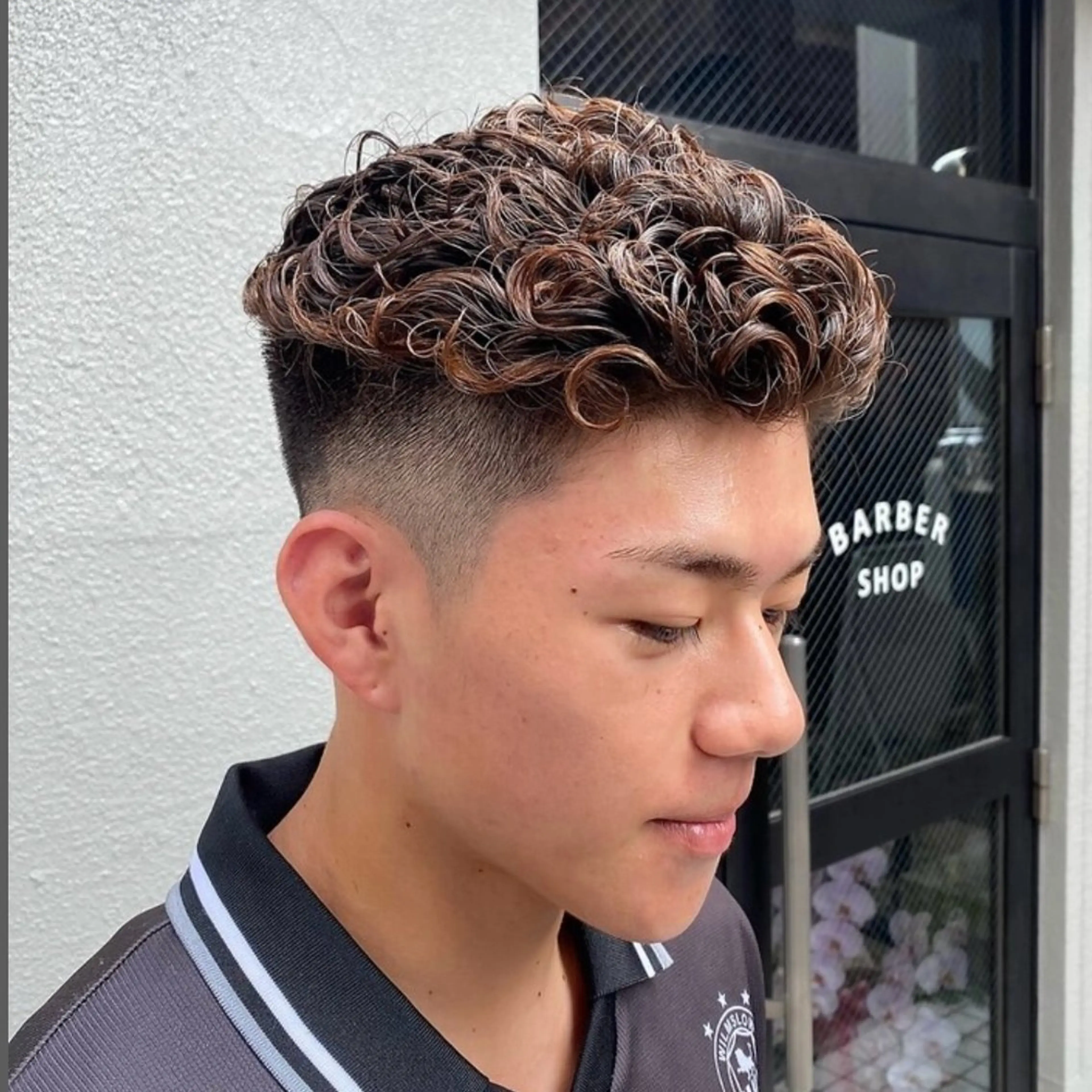 パーマ メンズ カット パーマ CUFFIA 天王寺のヘアスタイル