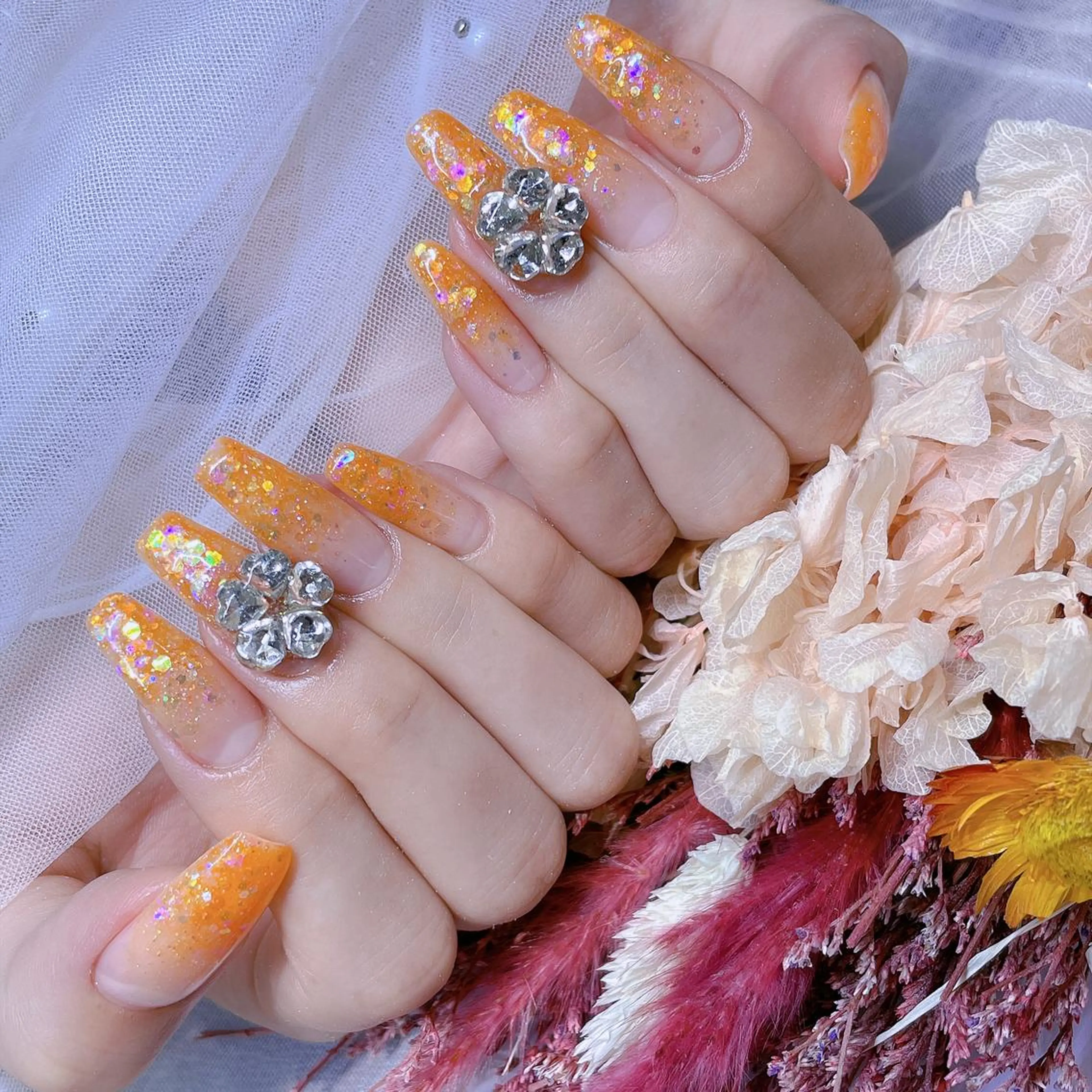 ネイル 長さだし専門店 M2　rikaのネイルデザイン