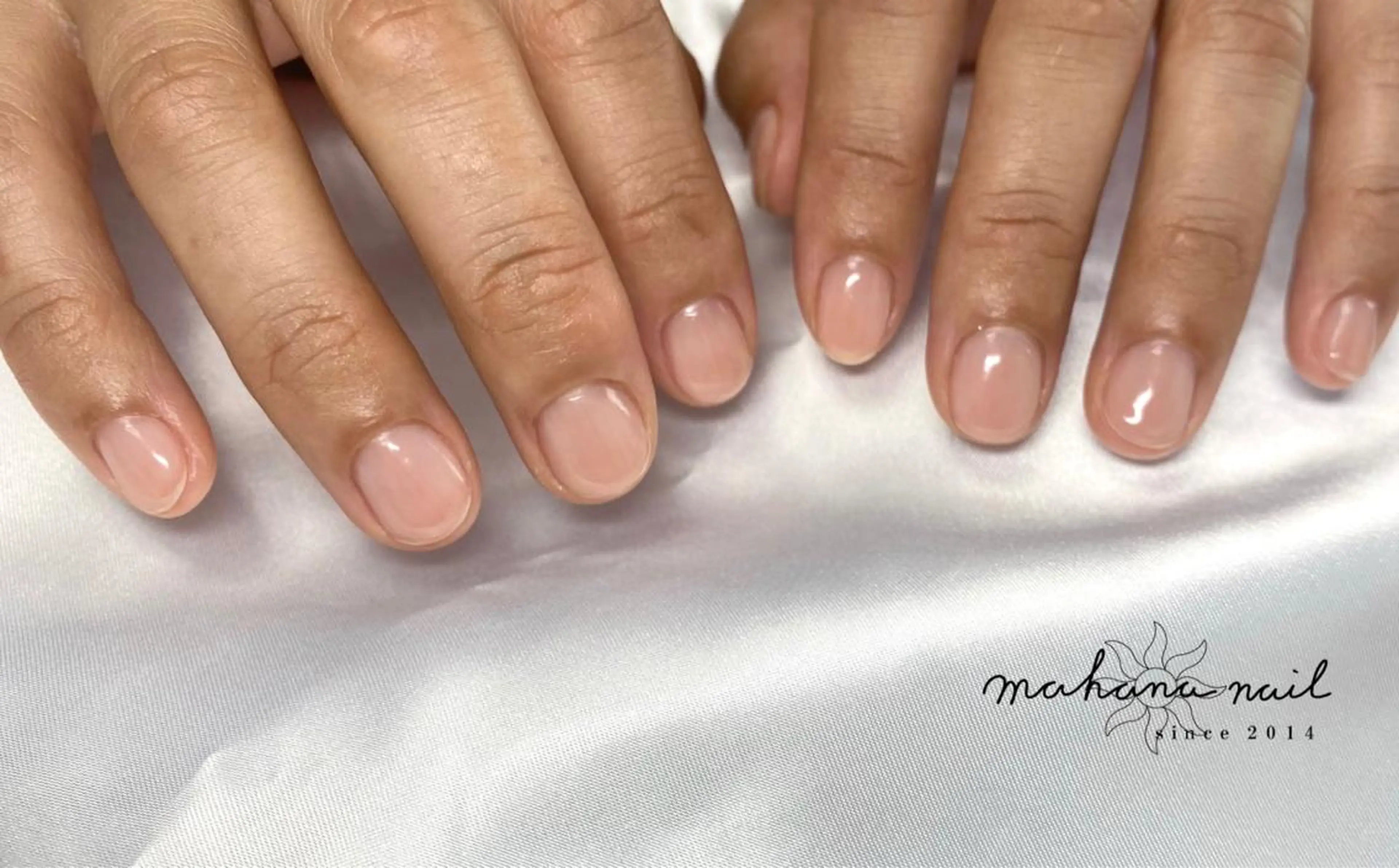 ネイル クリアネイル ジェルネイル mahana nailのネイルデザイン