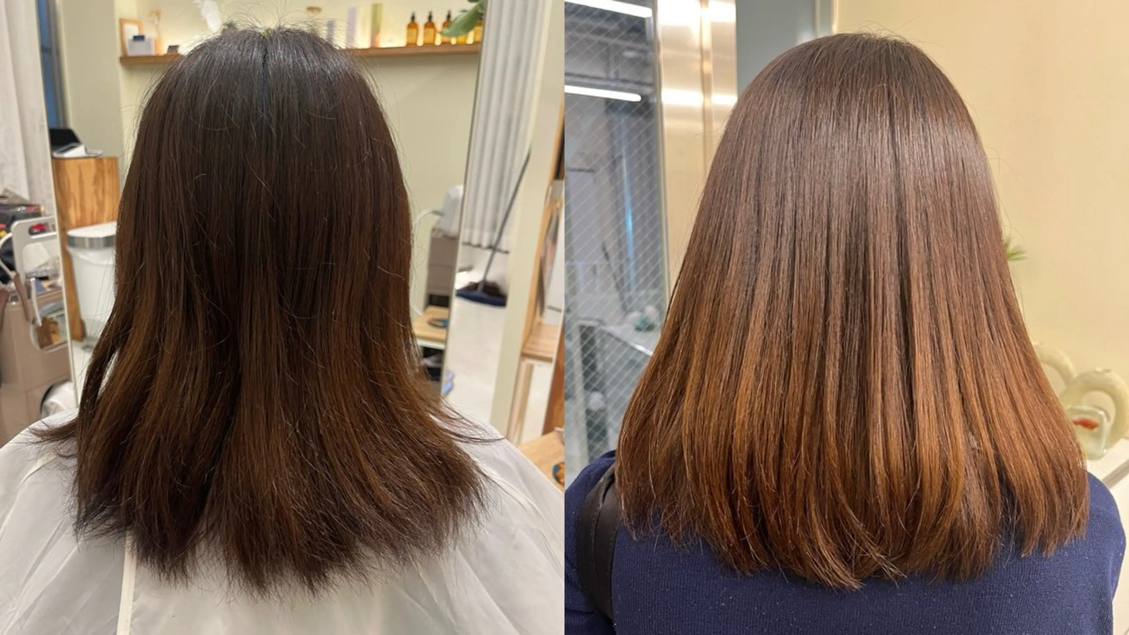 ミディアム 髪質改善/縮毛矯正 艶髪🔥高杉のヘアスタイル