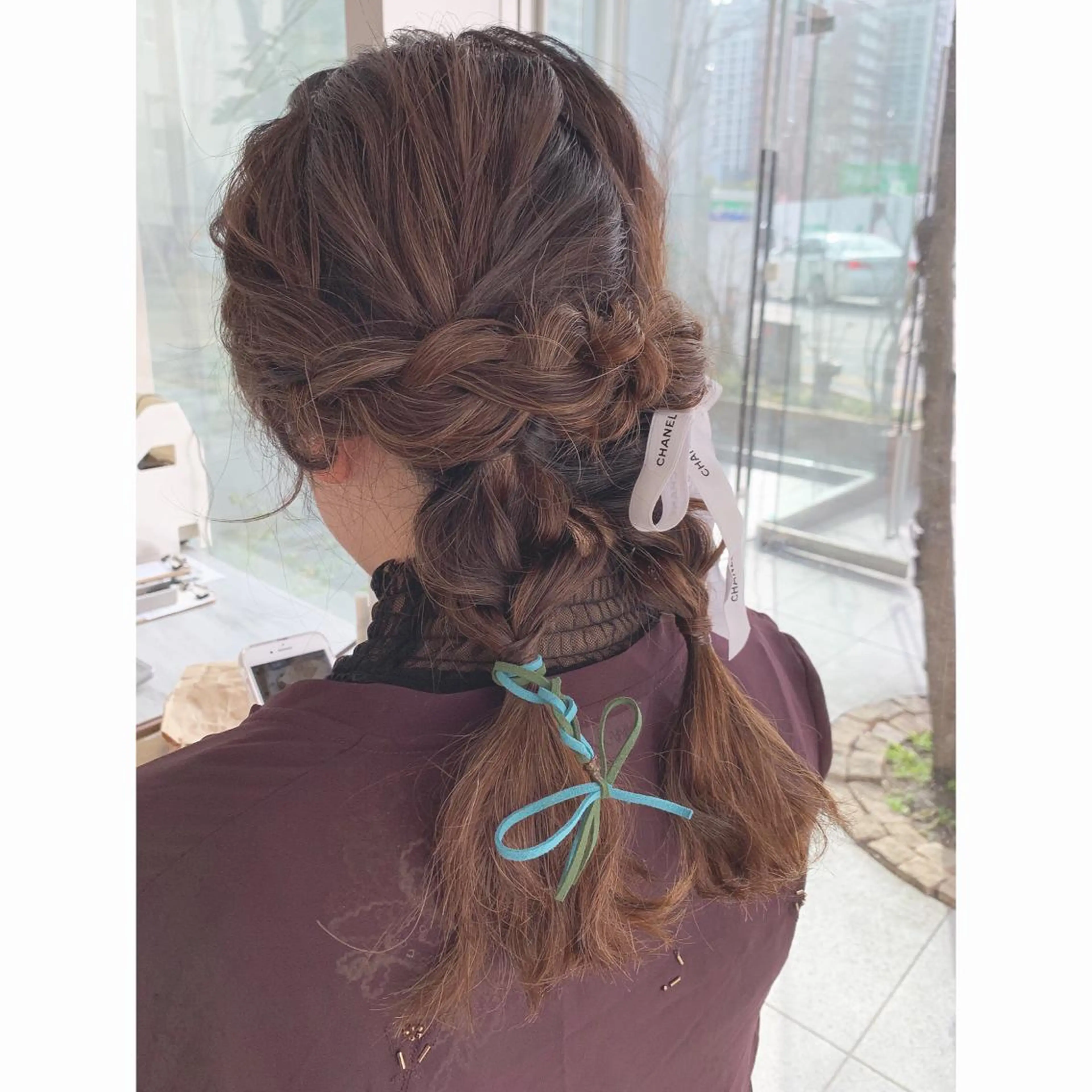 ヘアアレンジ fio マナミのヘアスタイル