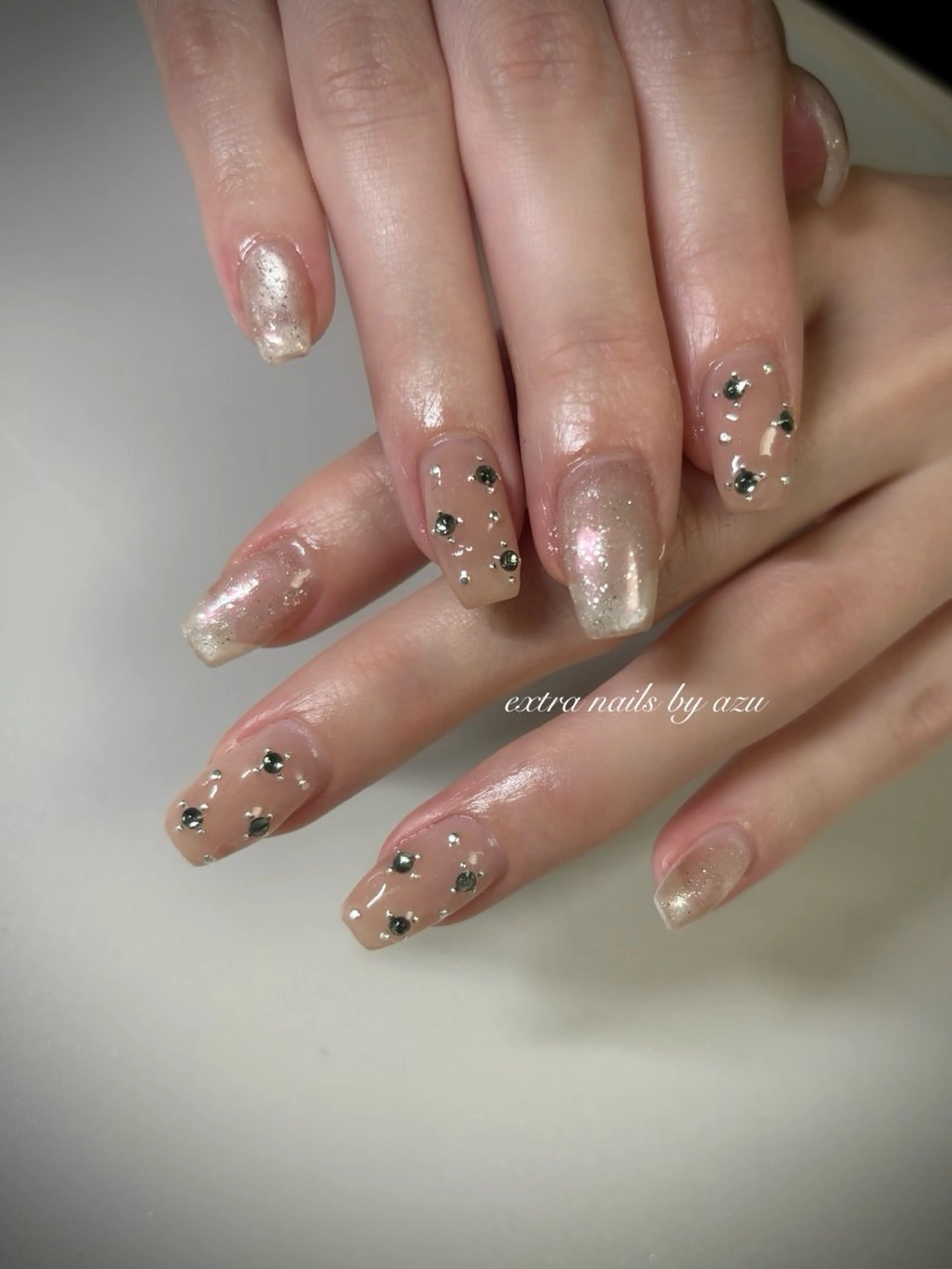 ネイル マグネットネイル ハンドネイル extranails ／lemellaのネイルデザイン