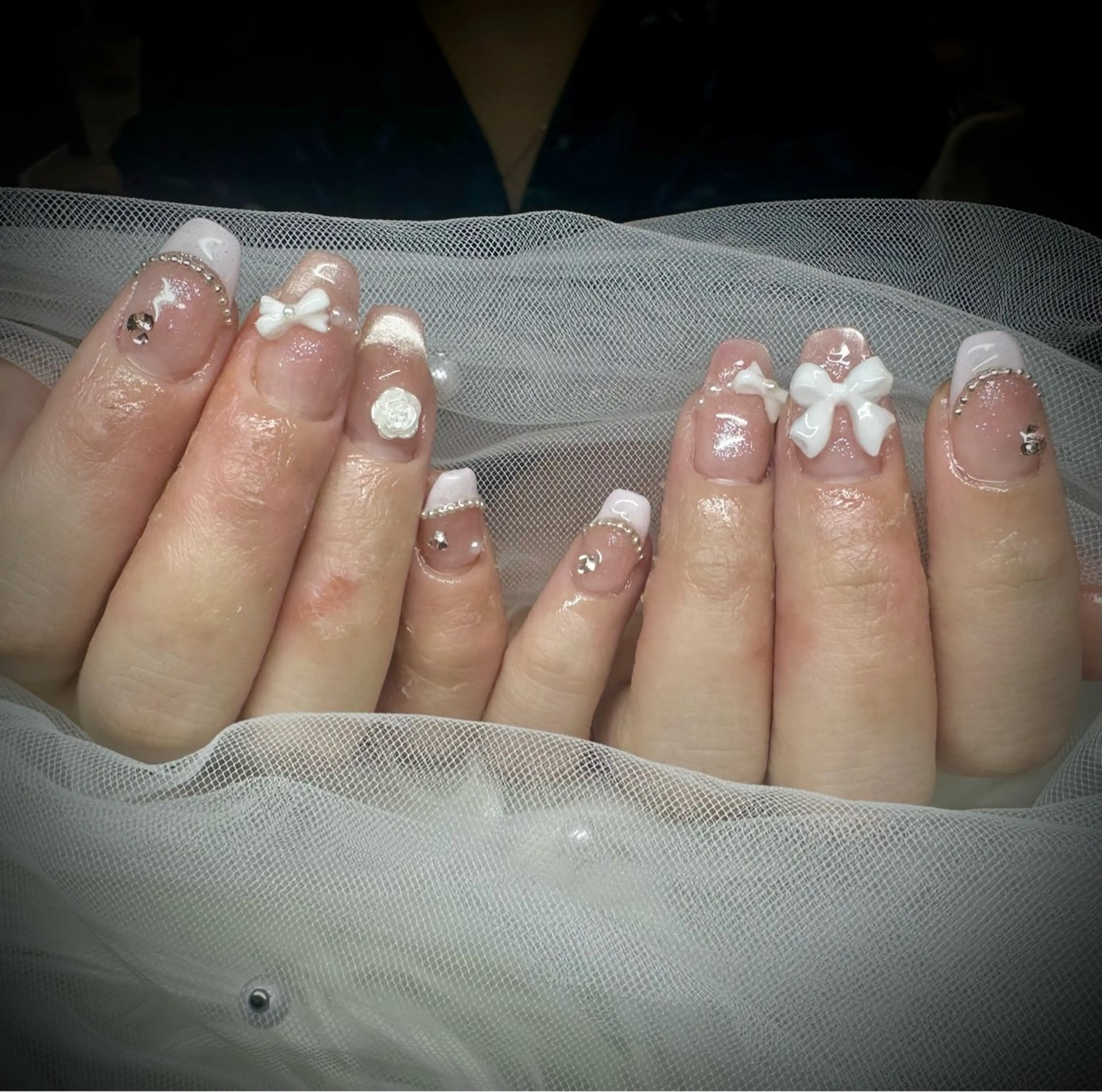 ネイル 持ち込み ハンドネイル Rave所属・touma Rinaのネイルデザイン