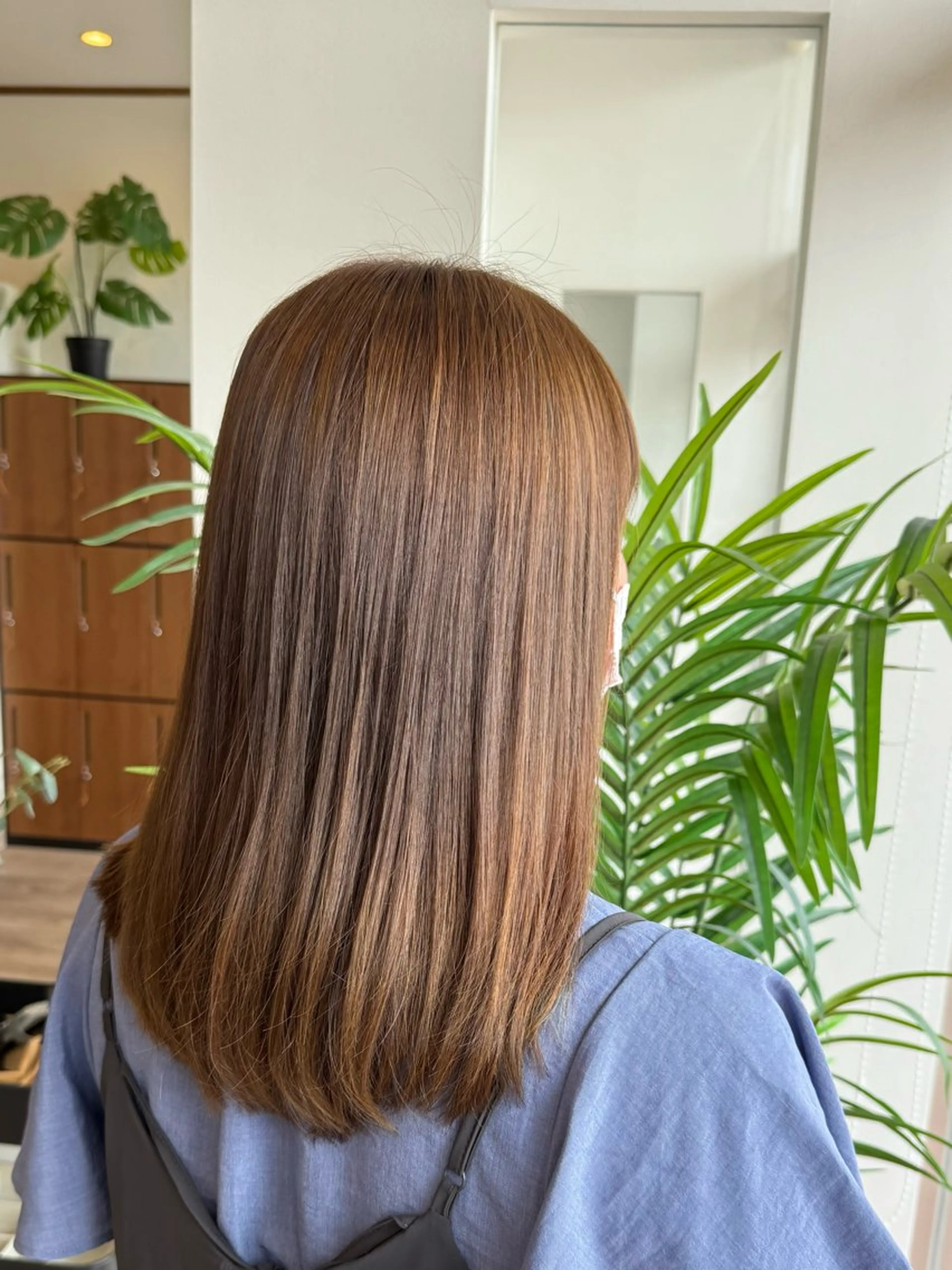 ミディアム カラー カット ヘアカラー ATOREL まののヘアスタイル