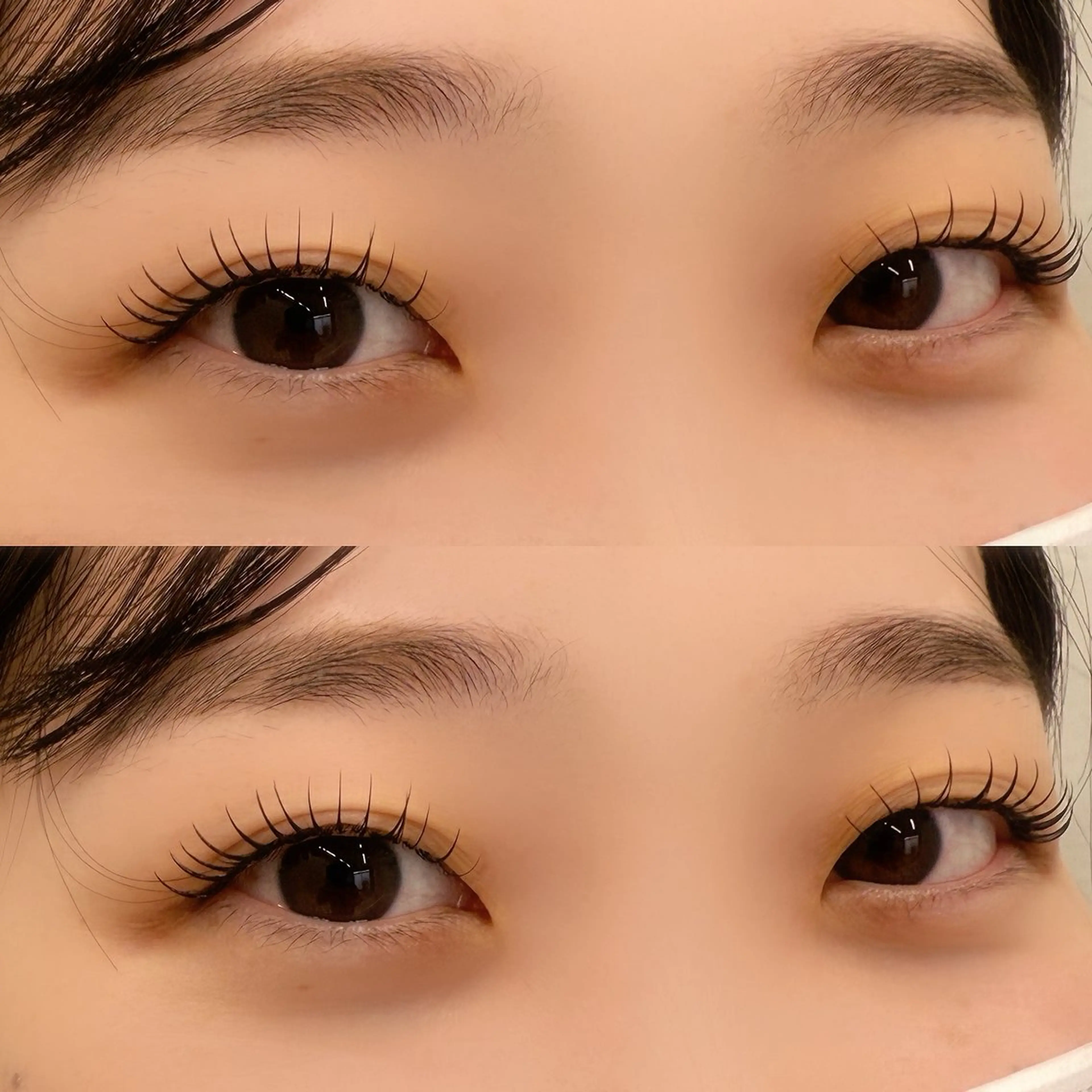 マツエク・マツパ 束感まつ毛 Cカール ナチュラル マツエク Rayel 天王寺のマツエク・マツパデザイン