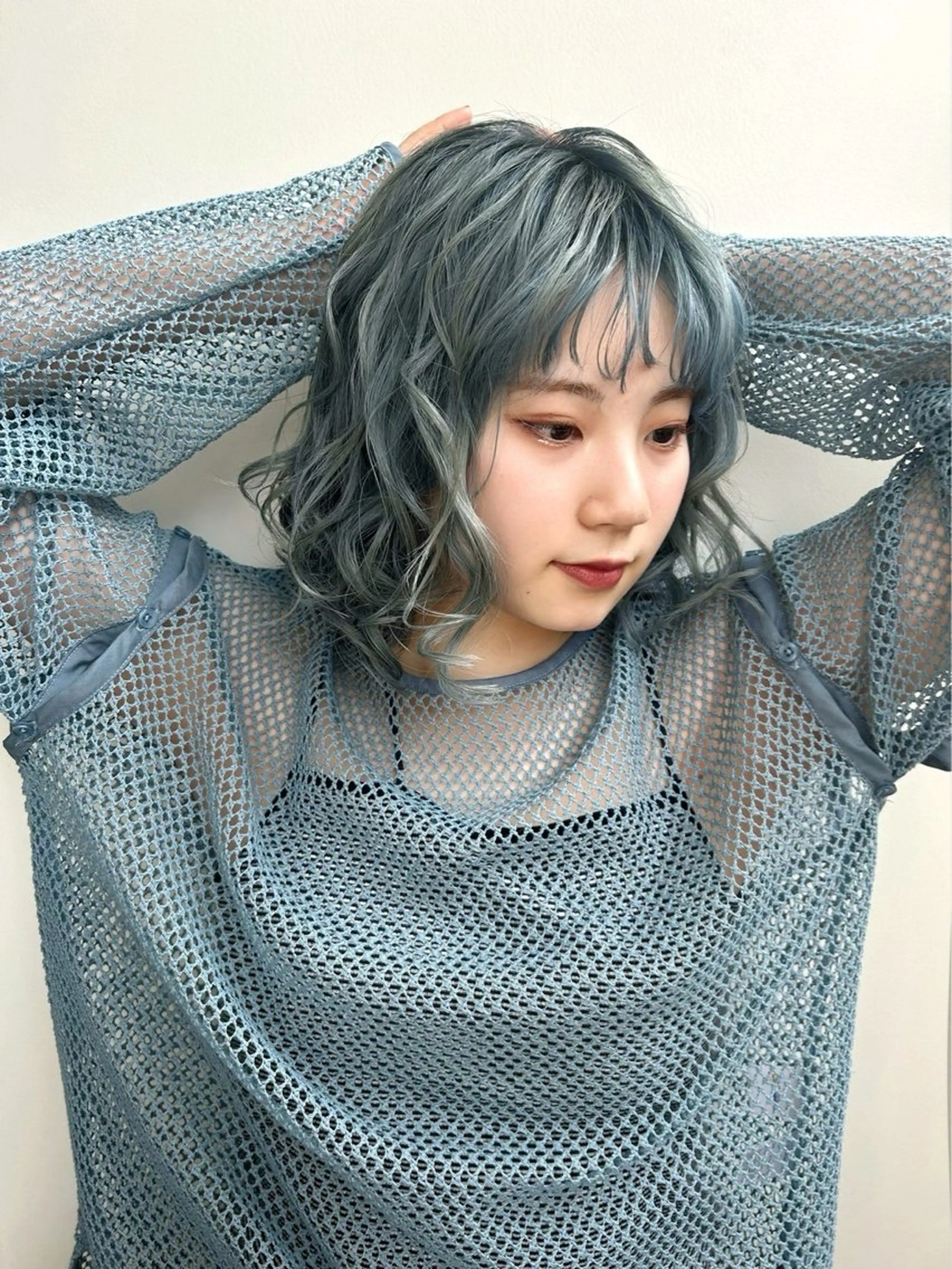 ブリーチパーマメニュー⟡.· 「保護トリートメントパーマ＋カット＋カラー」※ボブ、ブリーチ歴1回以内の方限定の写真